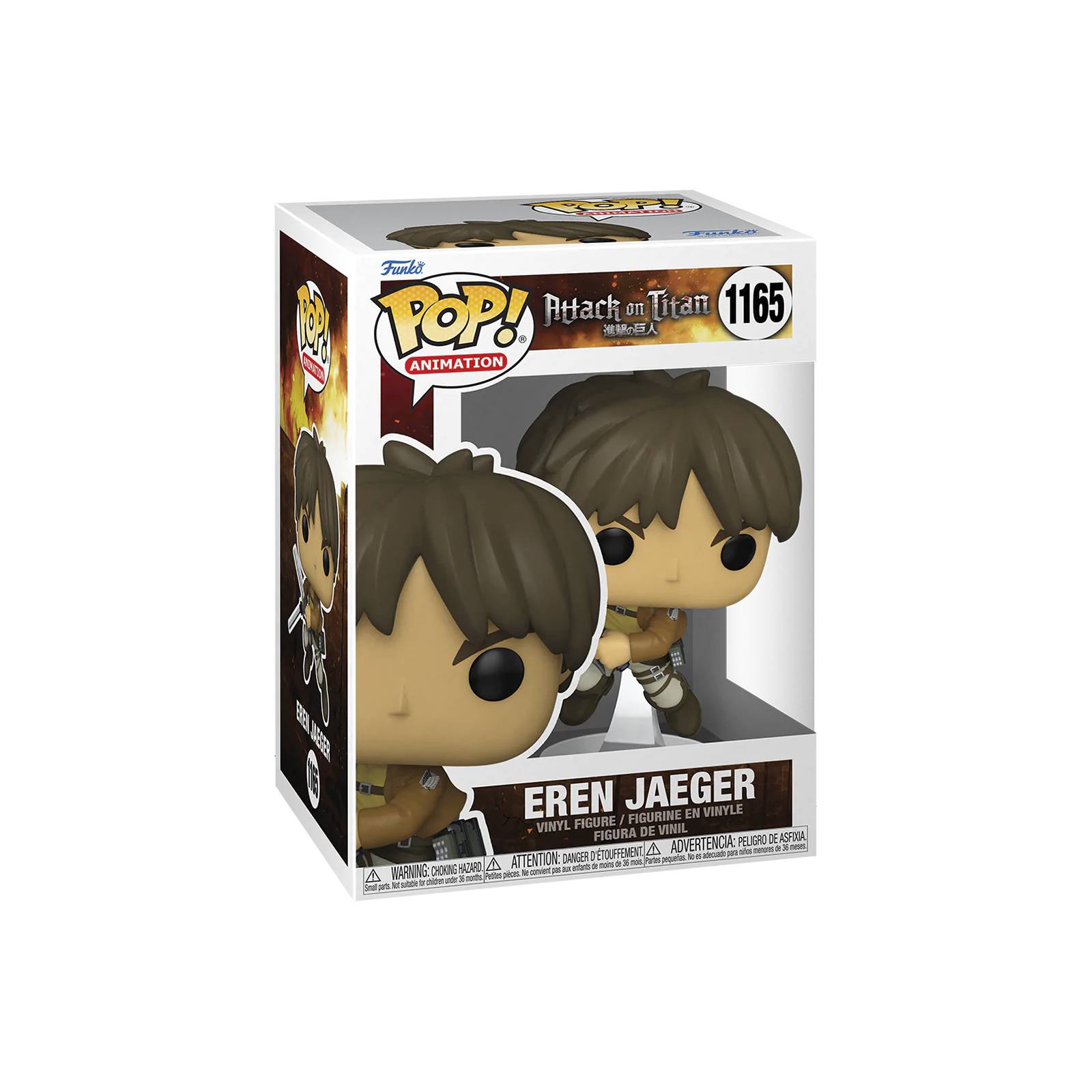 Figura Funko Pop Animation: Attack on Titan Eren Jaeger 1165