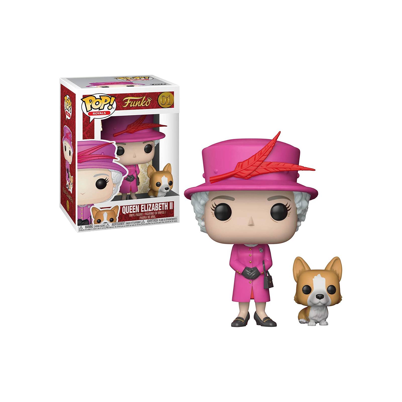 Figura Funko Pop Royal Family: Reina Isabel II 01 Inglaterra