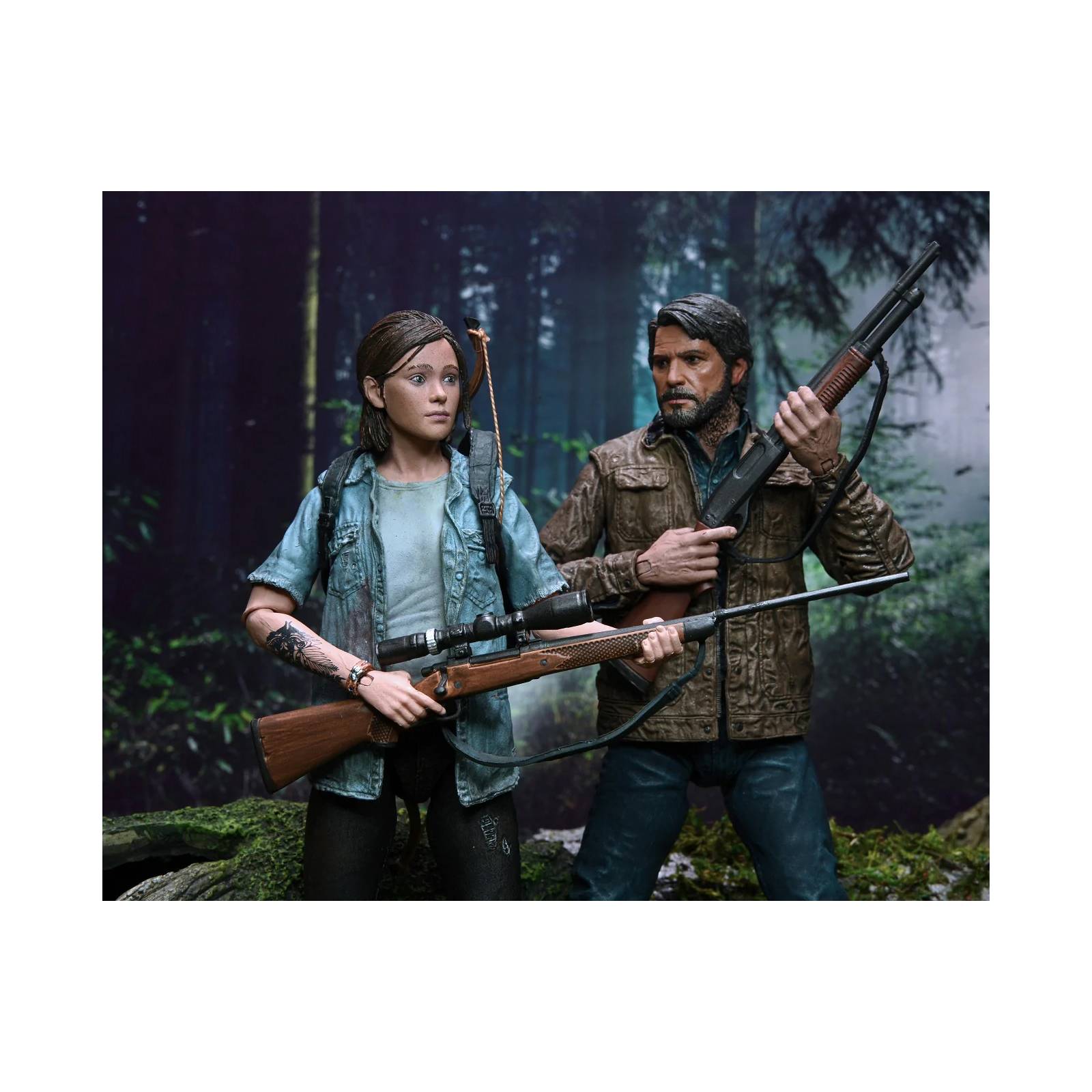 Figuras Neca Ultimate: The Last Of Us II Joel y Ellie 2 pack