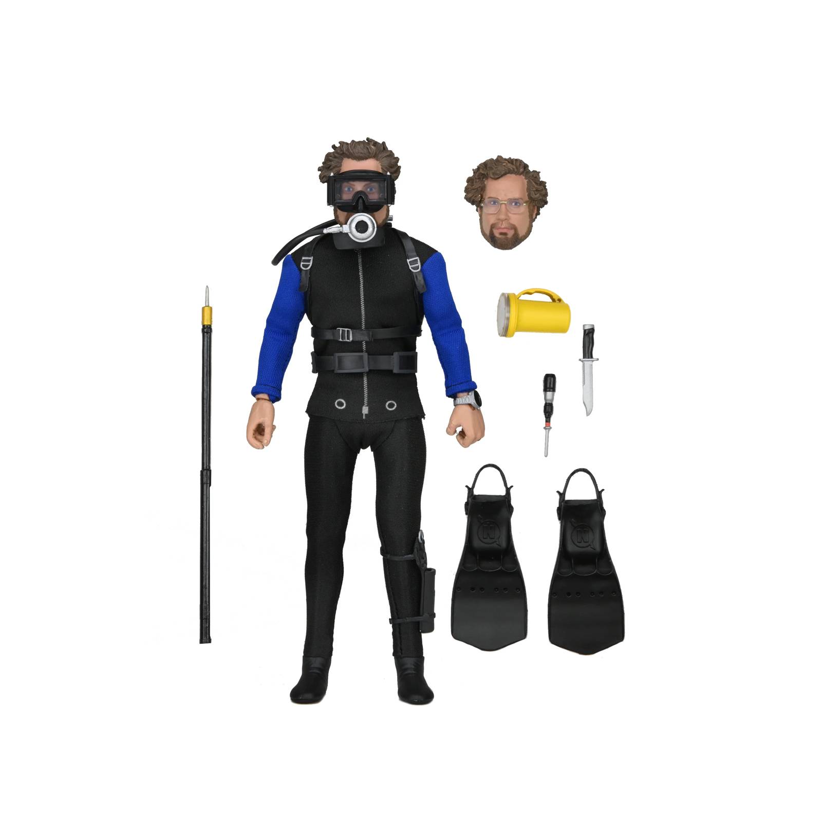 Figura Neca: Jaws Tiburon - Matt Hooper Traje de Buzo