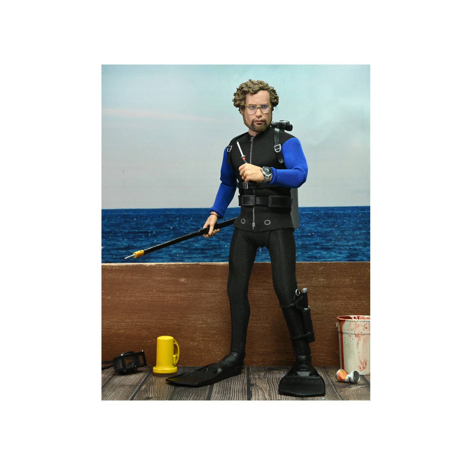 Figura Neca: Jaws Tiburon - Matt Hooper Traje de Buzo
