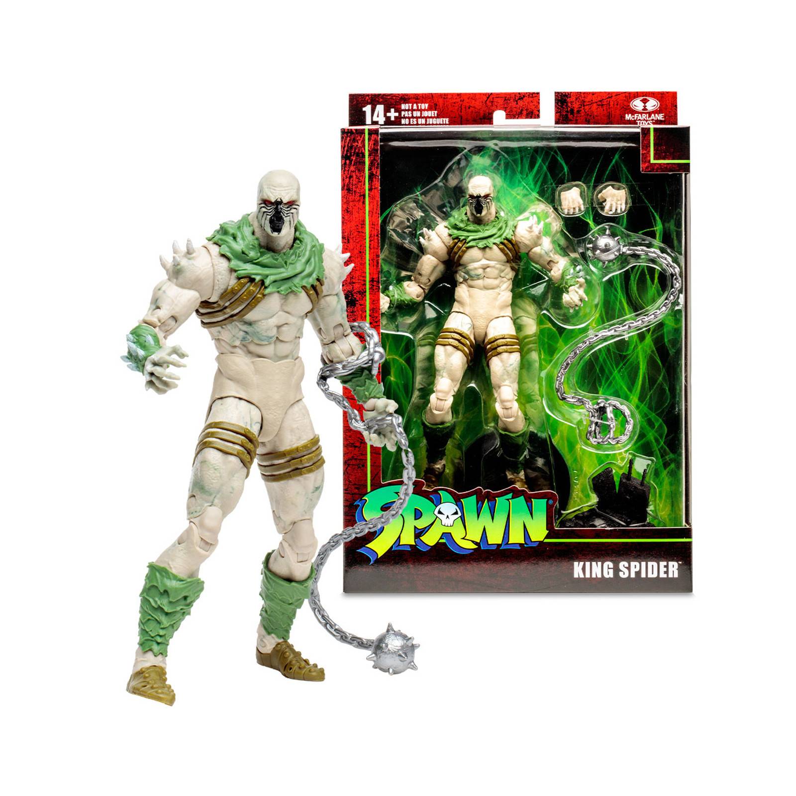 Figura McFarlane: Spawn - King Spider 7 Pulgadas