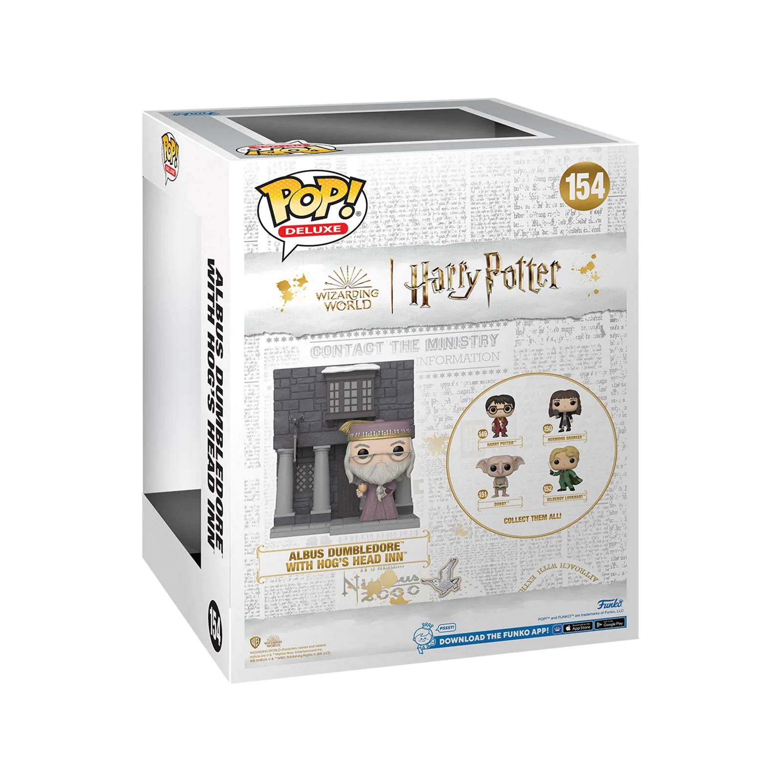 Funko Pop Harry Potter Albus Dumbledore con Hogs Head 154