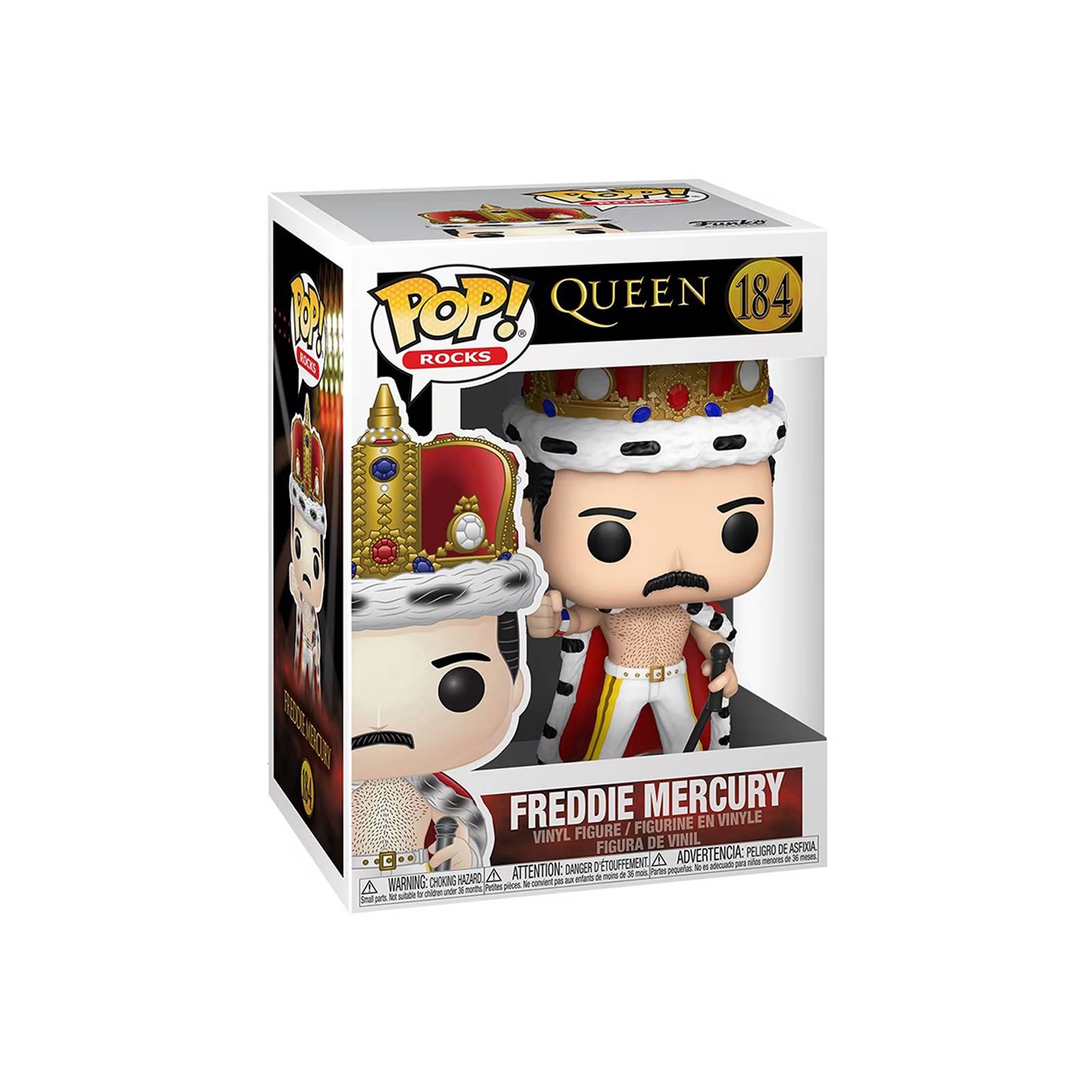 Figura Funko Pop Rocks: Queen - Freddie Mercury 184