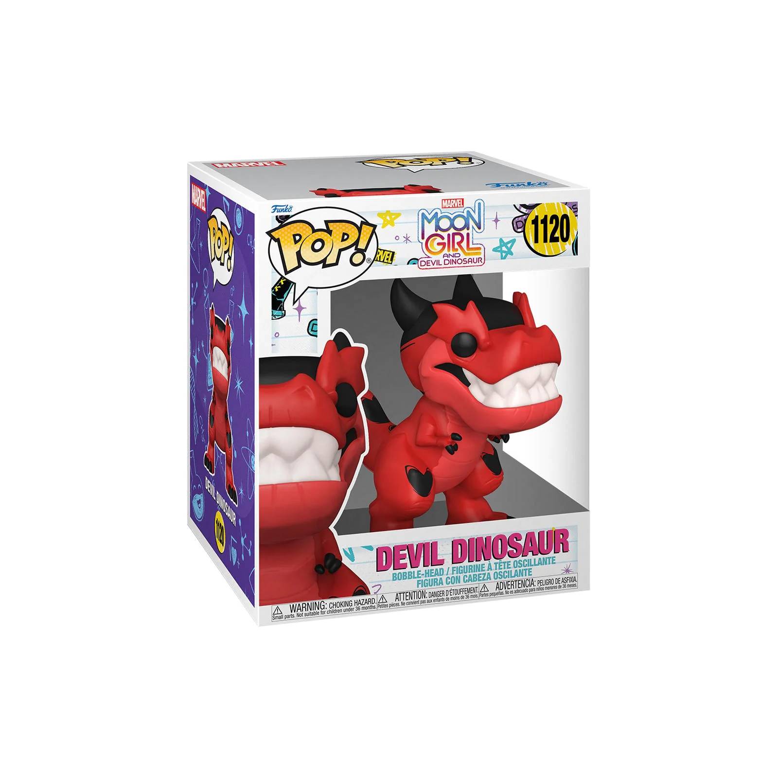 Figura Funko Pop: Moon Girl y Devil Dinosaur 6 Pulgadas 1120