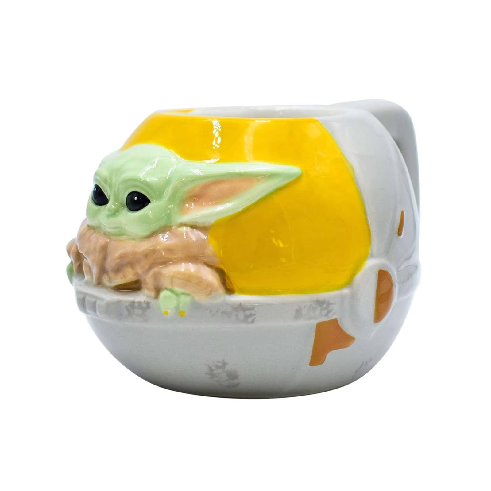 Taza de Cerámica Zak: Star Wars - Grogu Baby Yoda 473 ML