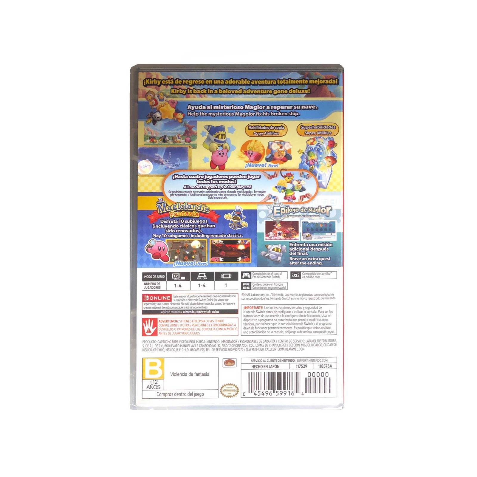 Kirby´s Return to Dream Land Deluxe - Nintendo Switch - Tienda de