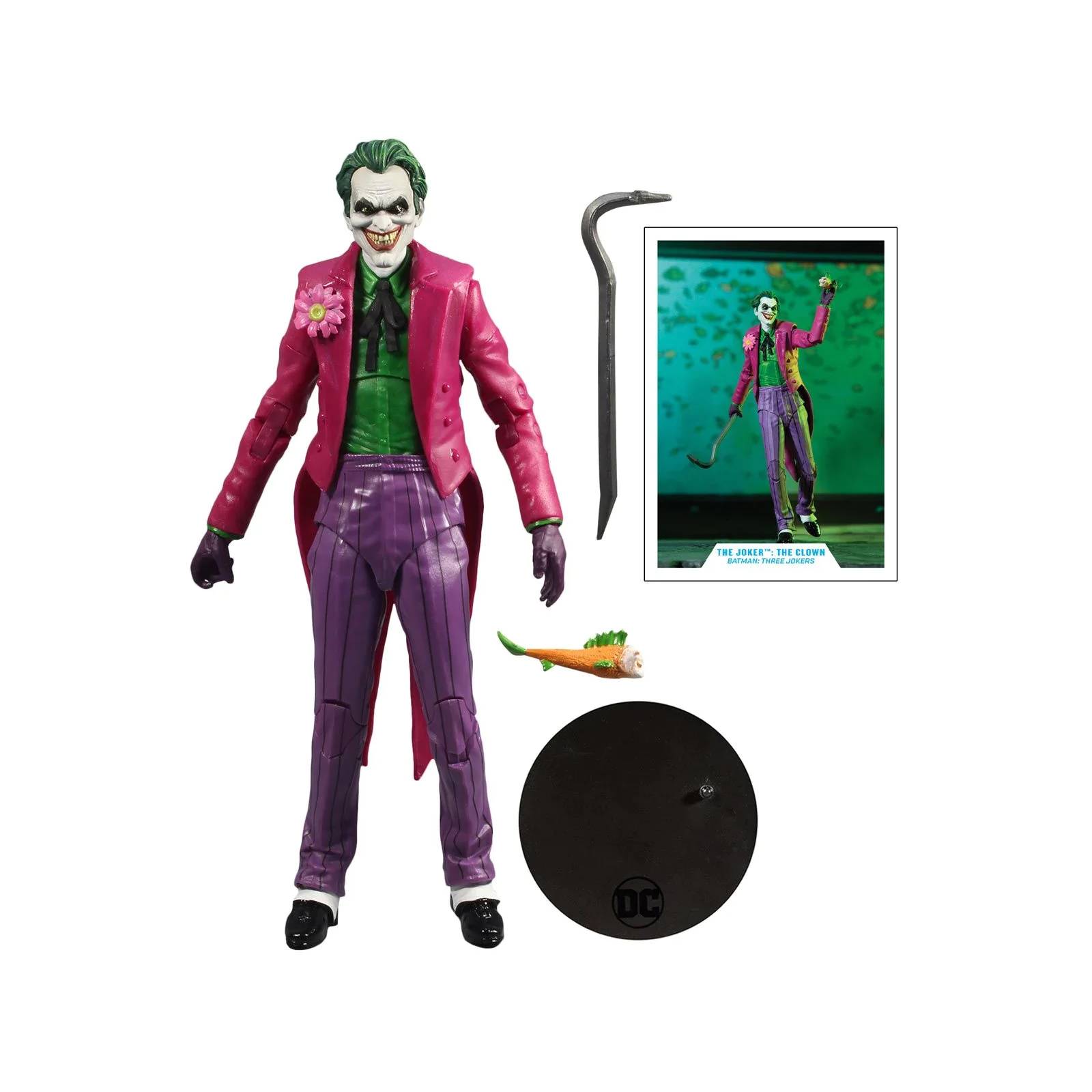 Figura McFarlane: Batman Three Joker - Joker El Payaso