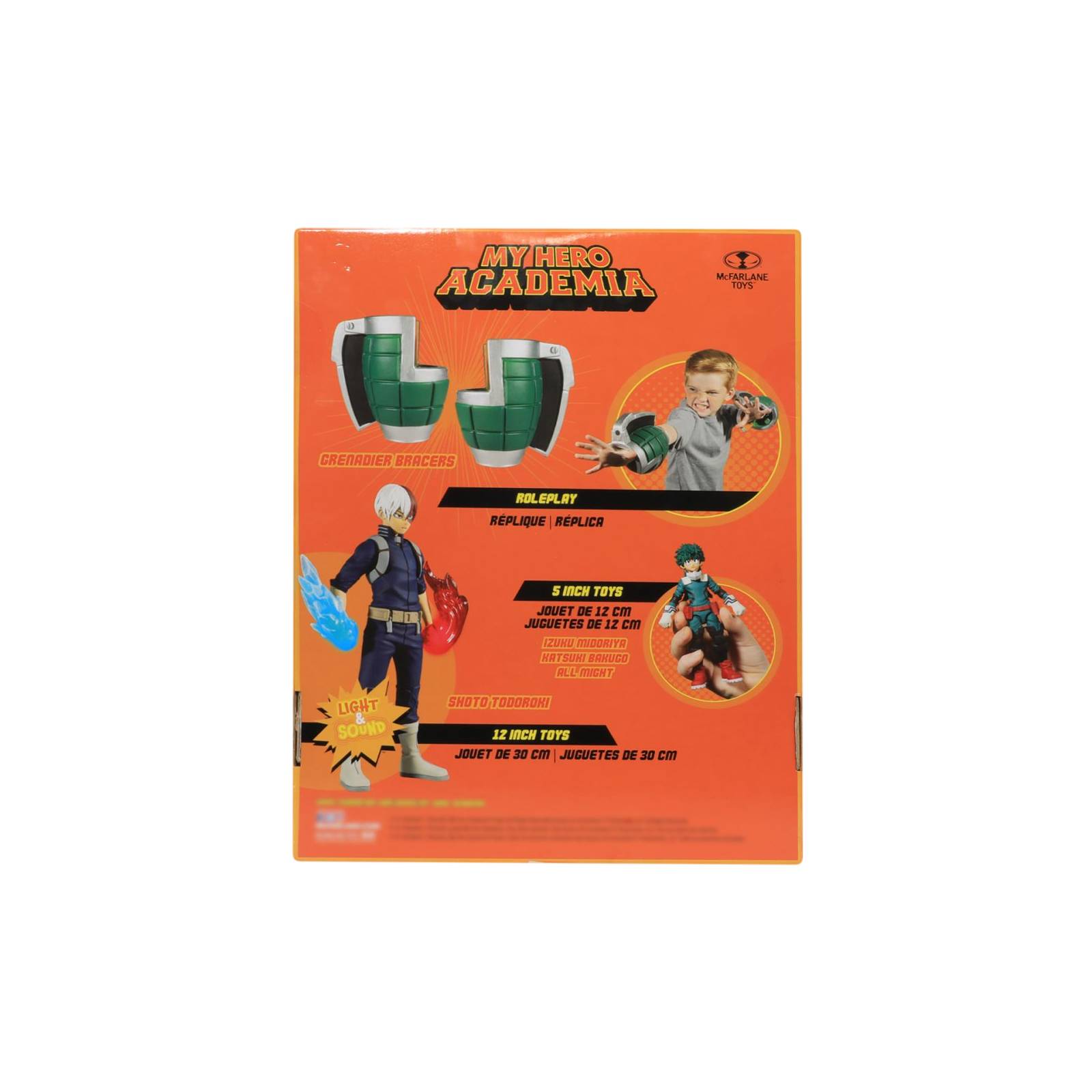 Mcfarlane My Hero Academia Katsuki Bakugo Guantes de Granada