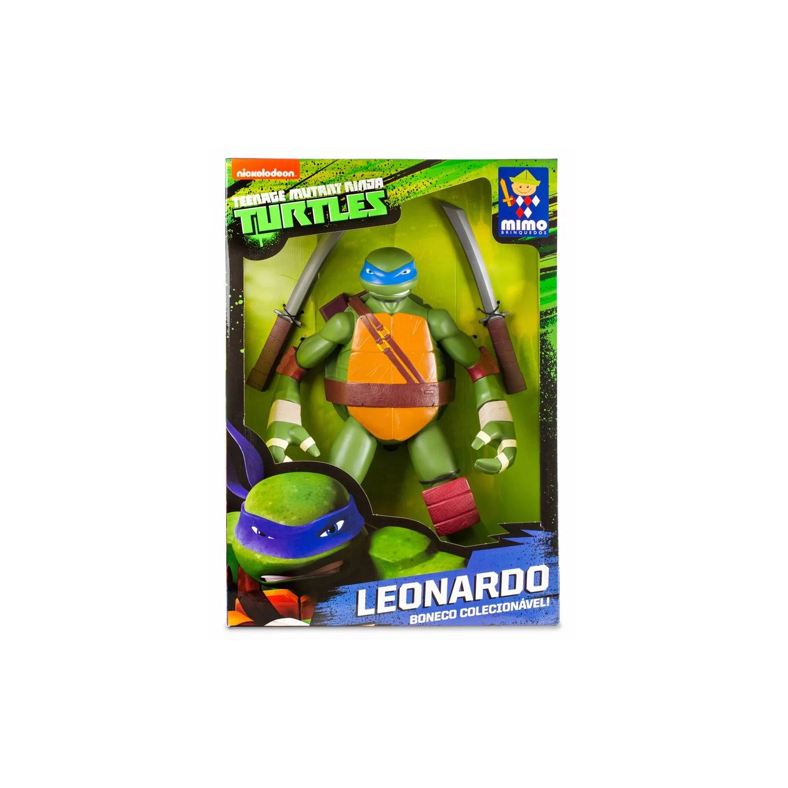 TORTUGAS NINJA Las Tortugas Ninja Figura 14 Cm Leonardo Con Sonido