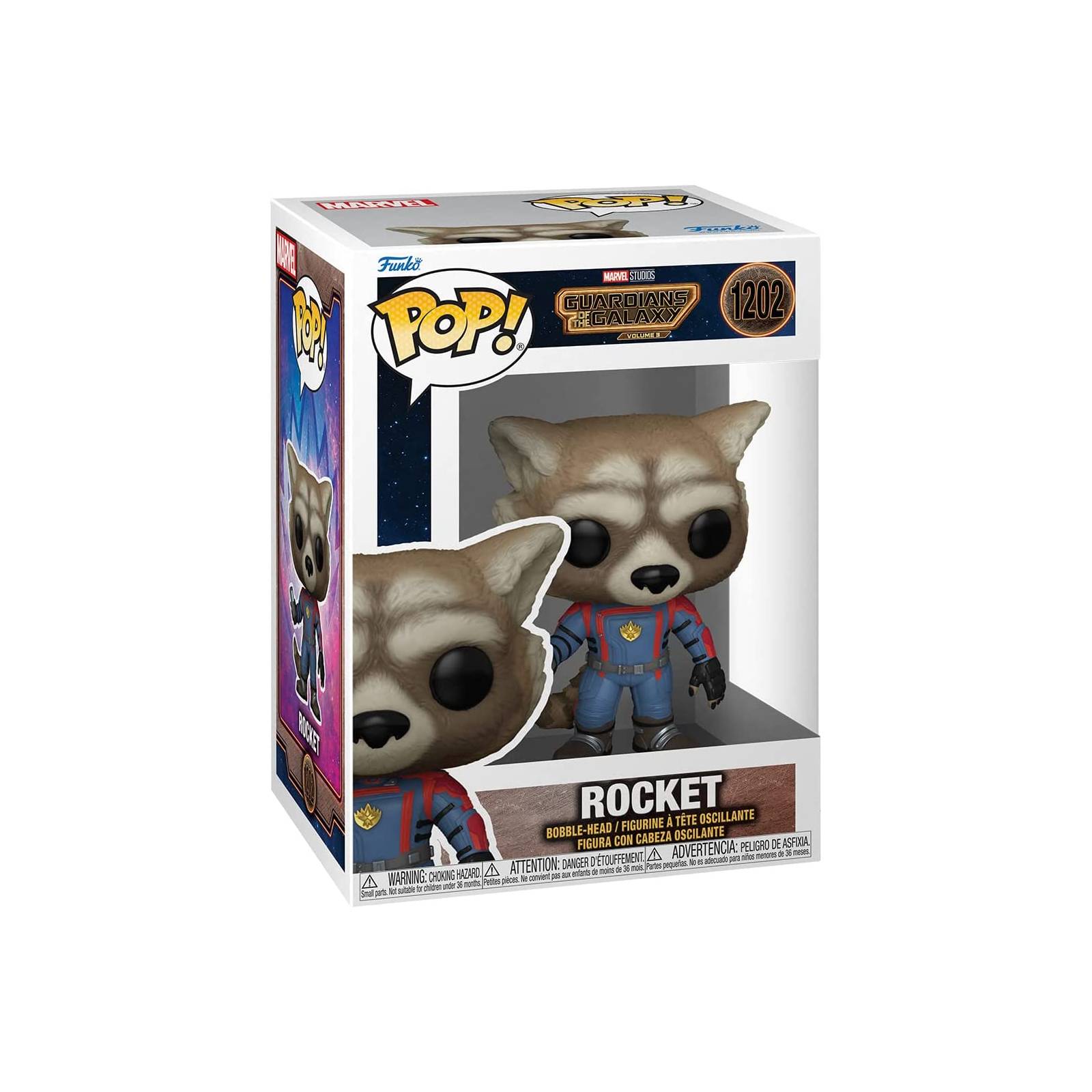Funko Pop Marvel: Guardians of the Galaxy 3 Rocket 1202