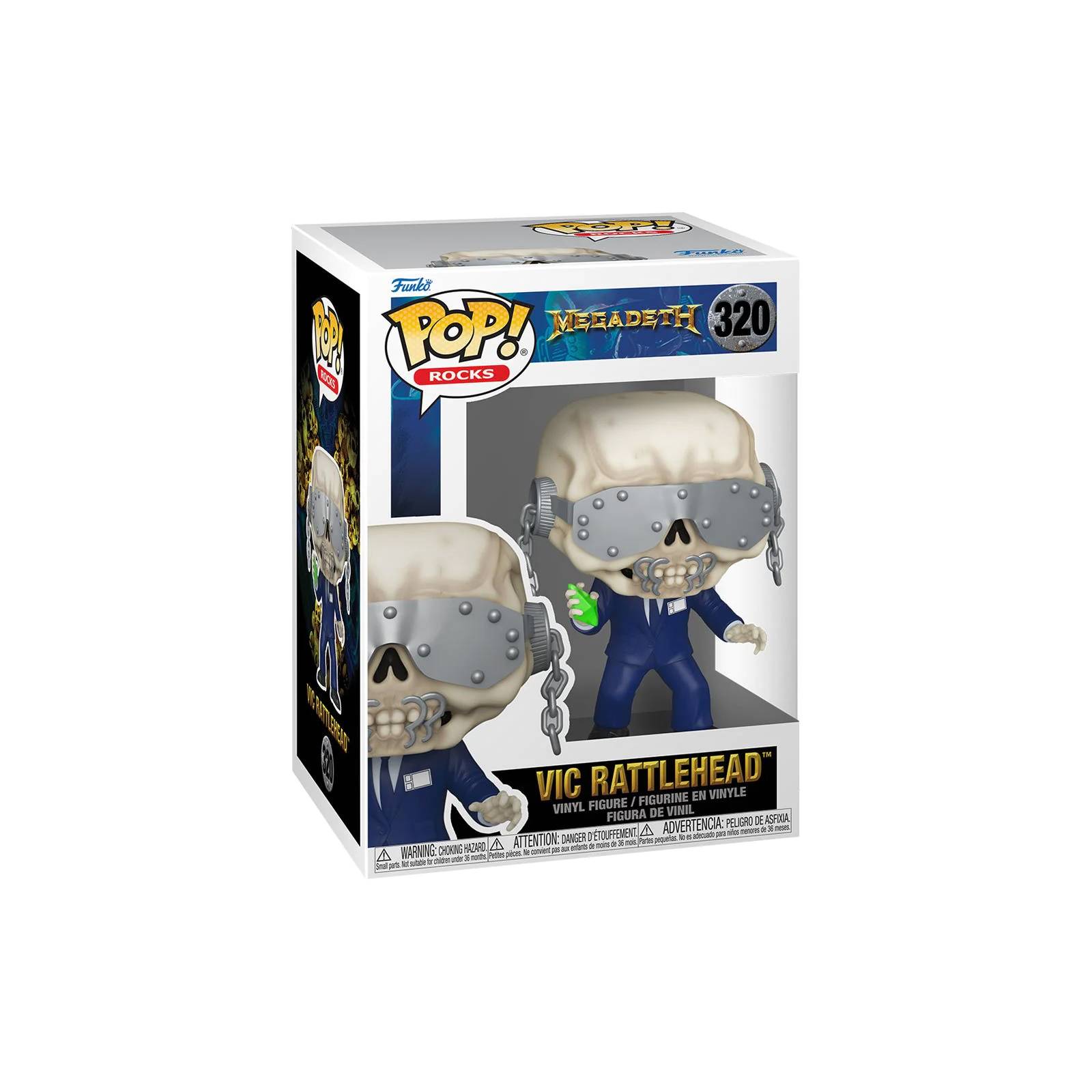 Funko Pop Rocks: Megadeth - Vic Rattlehead 320