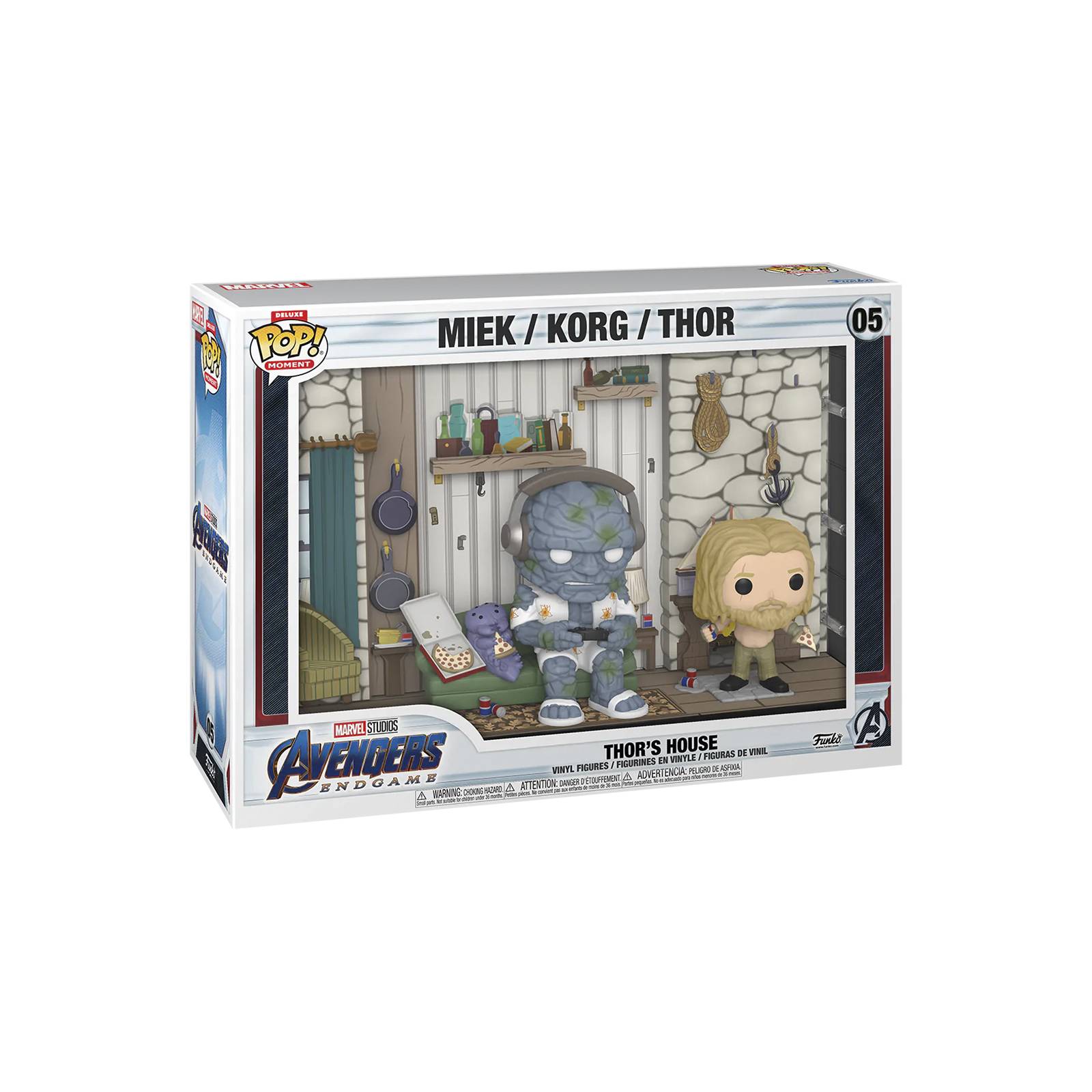 Funko Pop Deluxe: Avengers Endgame - Casa de Thor 05