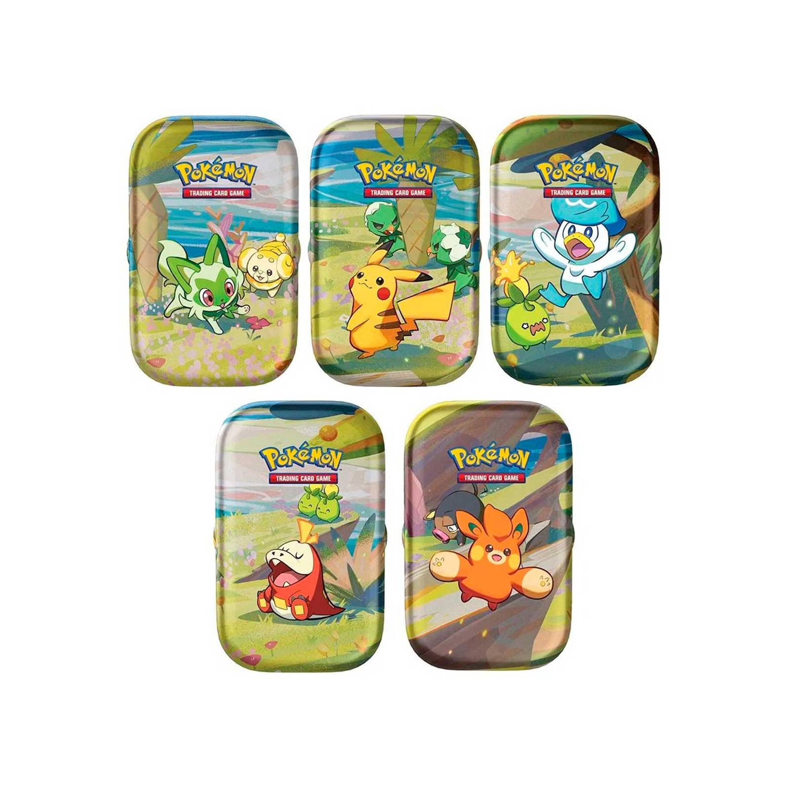 Cartas Mini Lata Pokemon Tcg: Paldea Friends Inglés