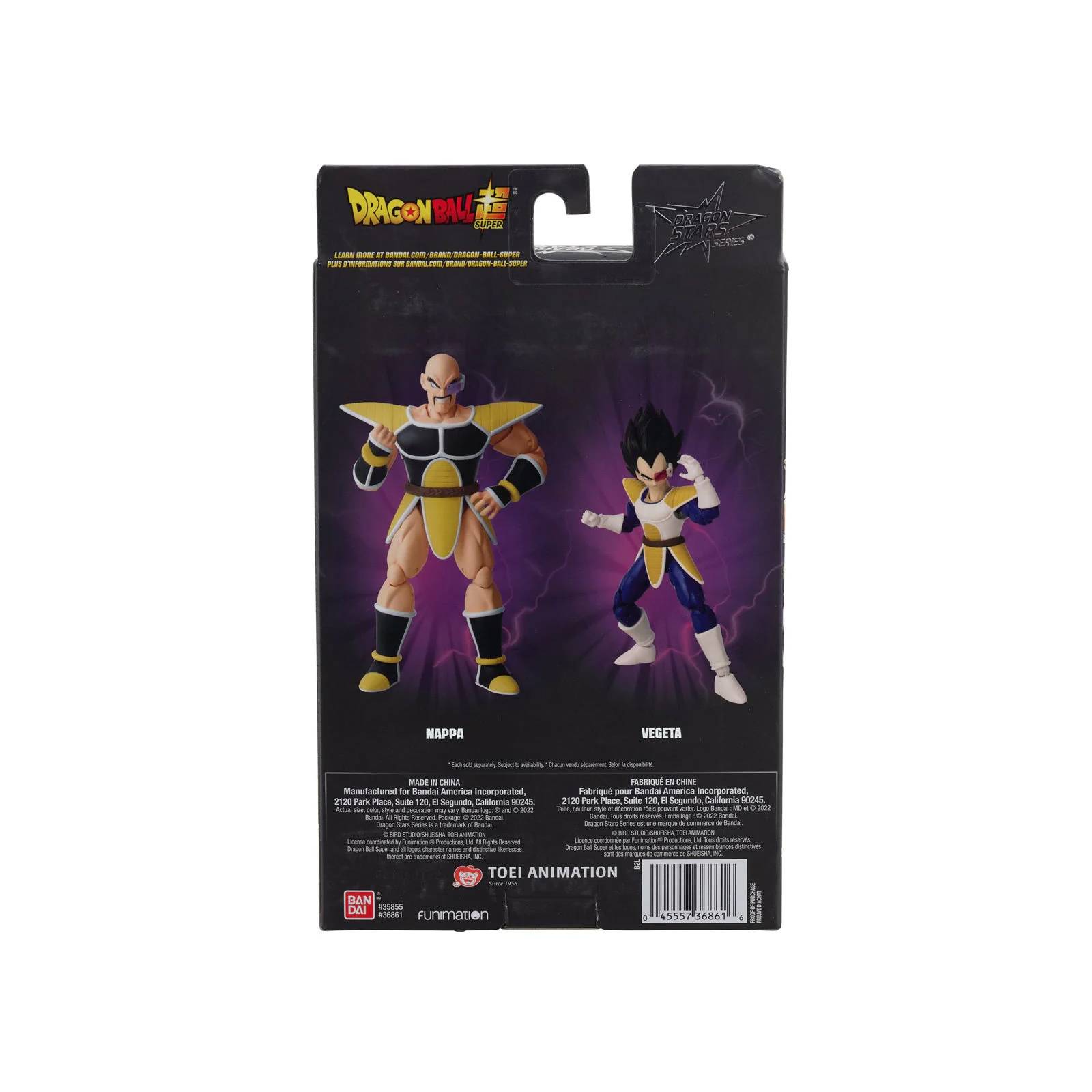 Bandai Dragon Ball Stars: Dragon Ball Z - Nappa