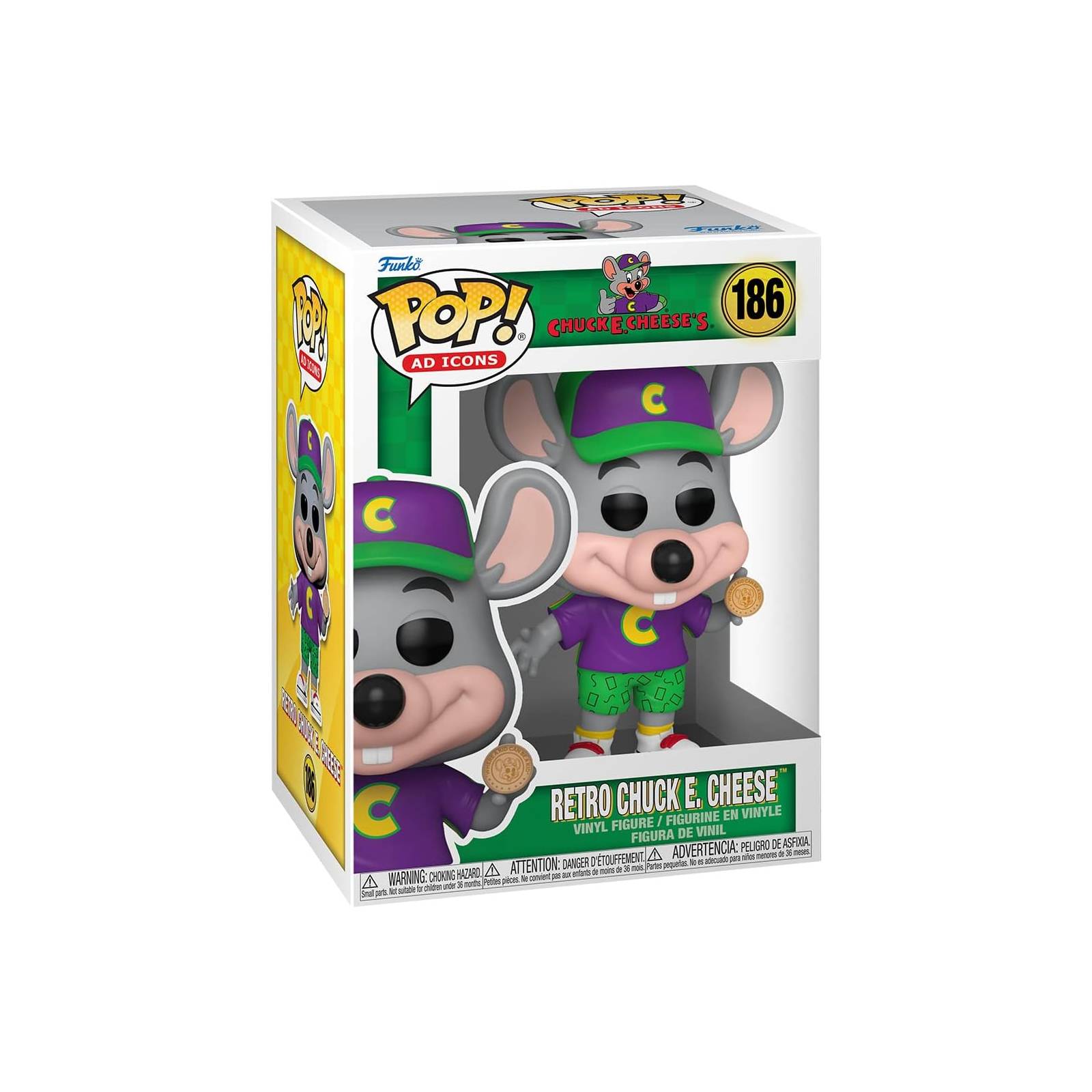 Funko Pop Ad Icons: Retro Chuck E. Cheese 186