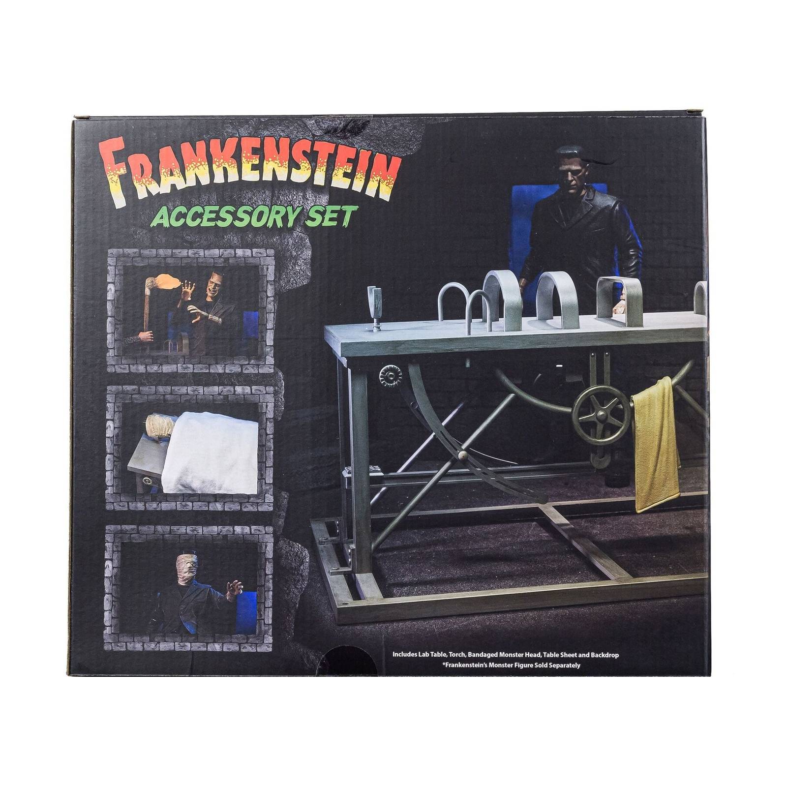 Neca Accessory: Universal Monsters Set Mesa de Frankenstein