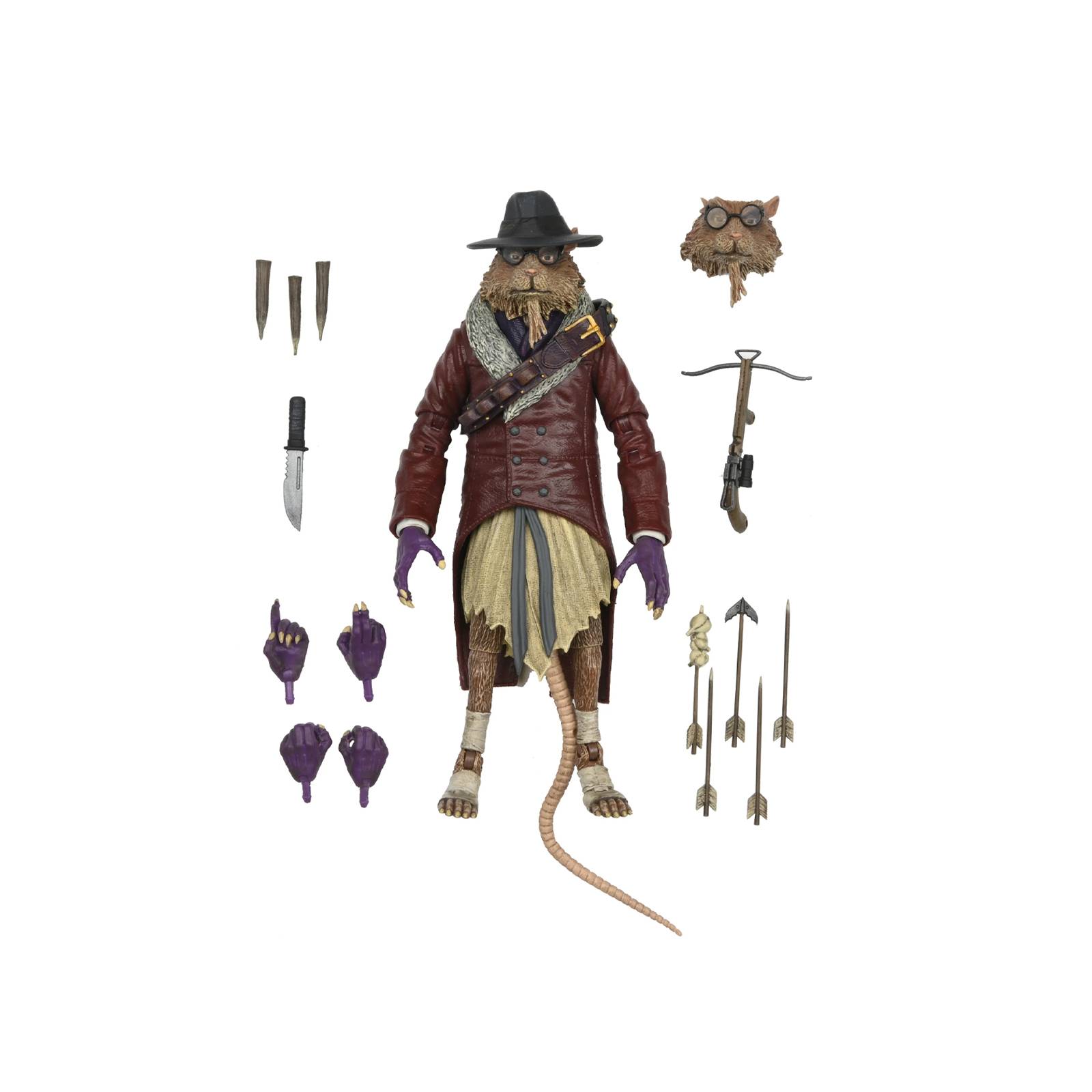 Neca Ultimate TMNT Universal Monster Splinter as Van Helsing