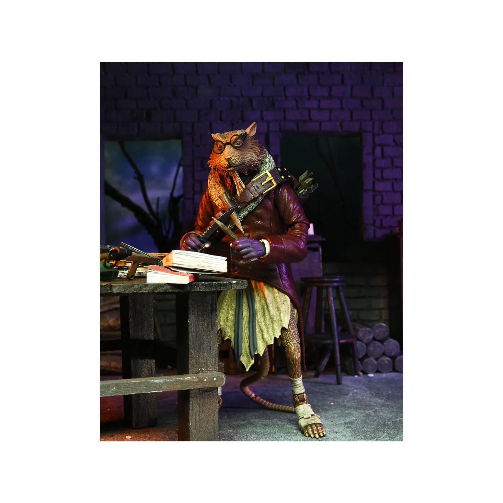 Neca Ultimate TMNT Universal Monster Splinter as Van Helsing