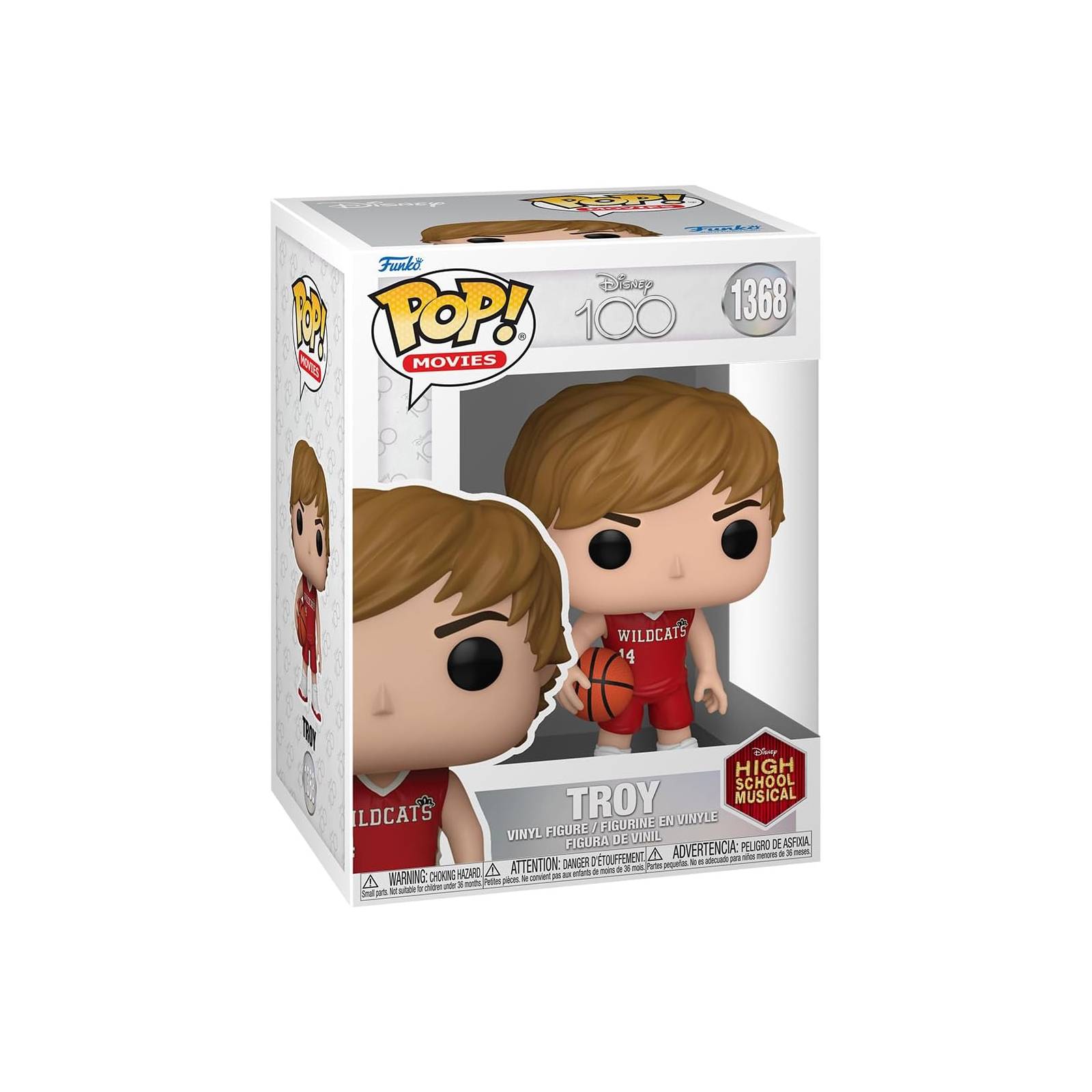 Funko Pop High School Musical Disney 100 - Troy 1368