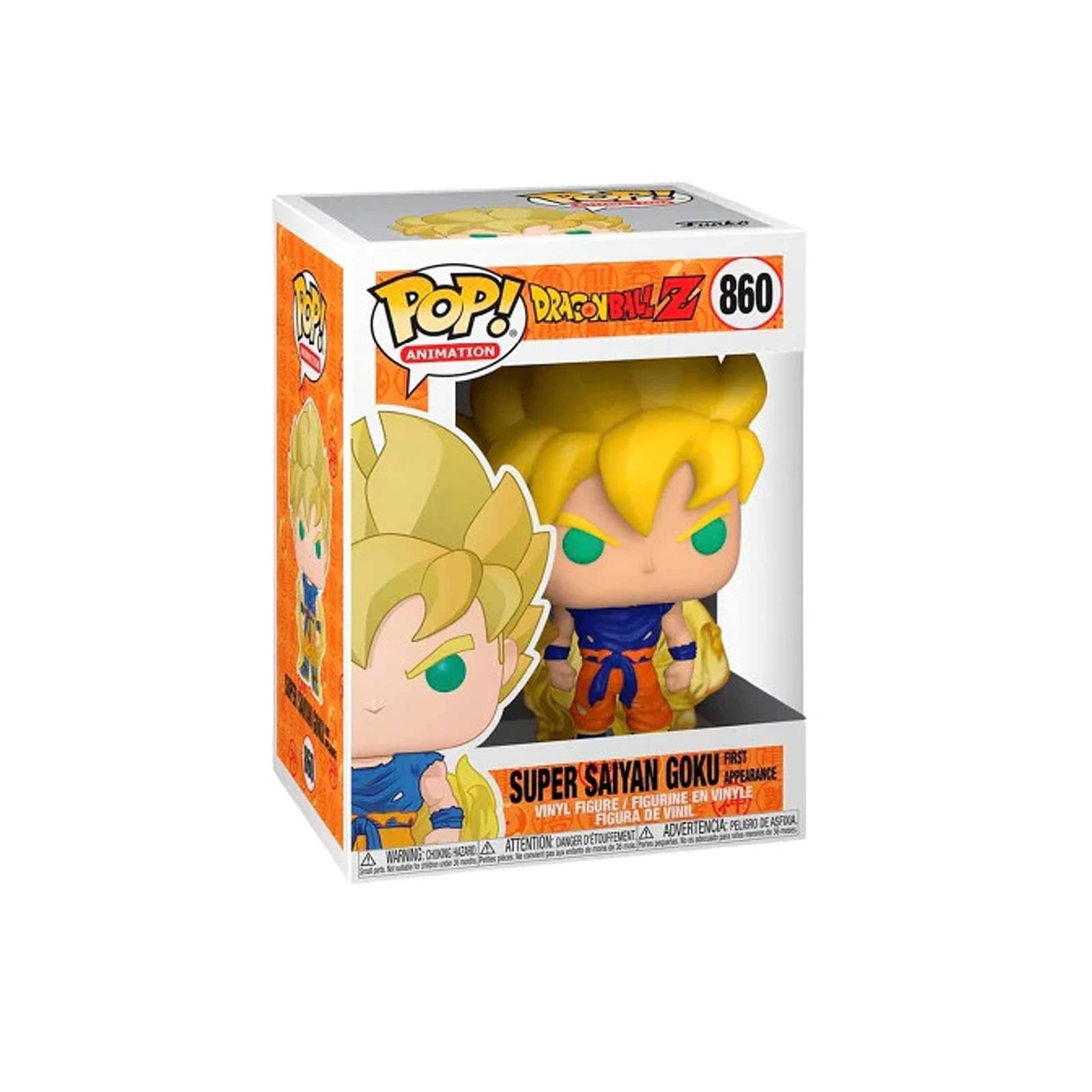 Funko Pop Dragon Ball Z Super Saiyan Goku 860