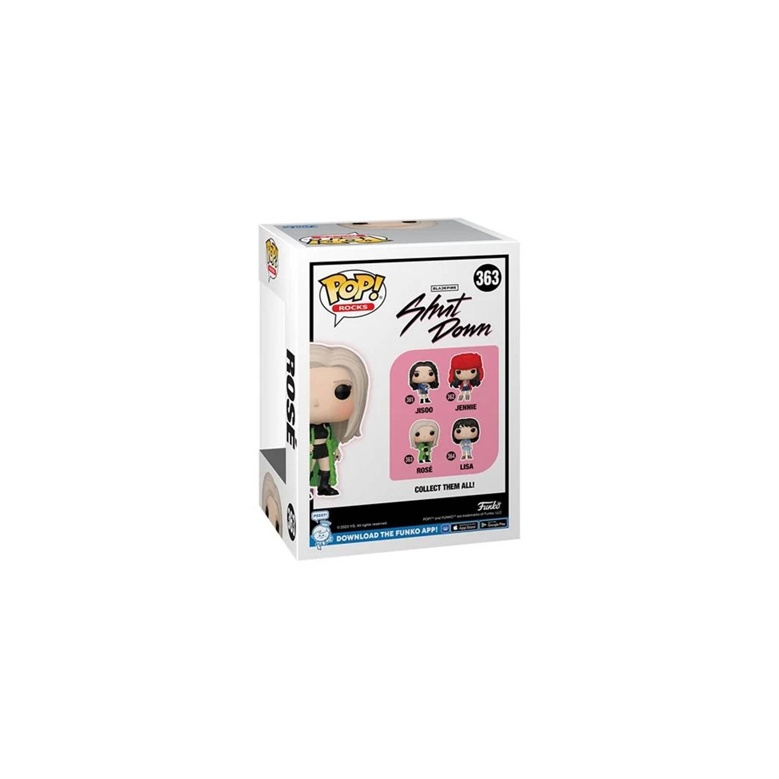 Funko Pop Rocks Black Pink - Rose 363