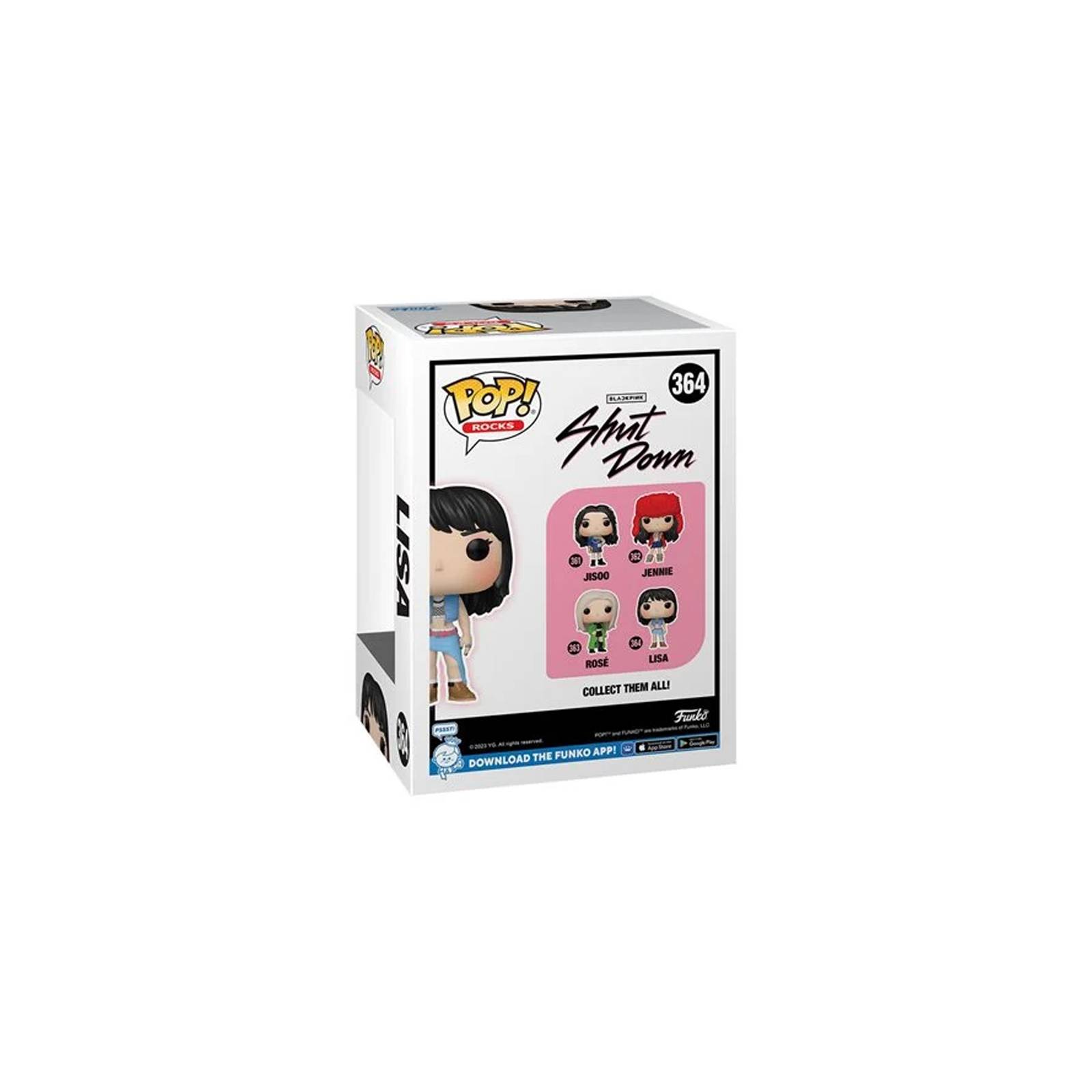 Funko Pop Rocks Black Pink - Lisa 364