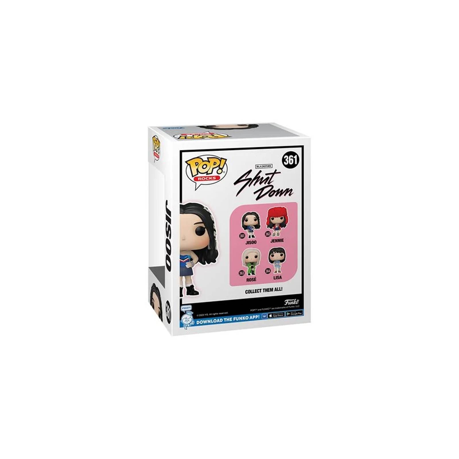 Funko Pop Rocks Black Pink - Jisoo 361