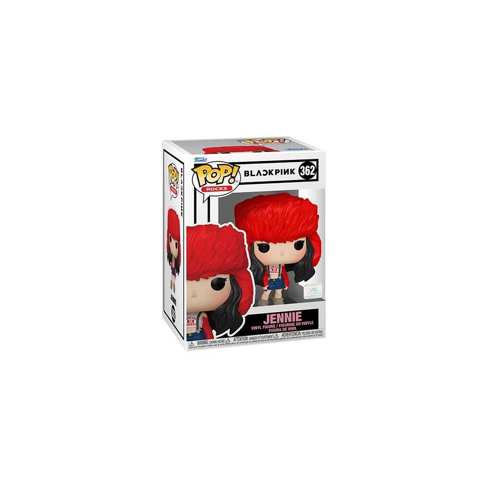 Funko Pop Rocks Black Pink - Jennie 362