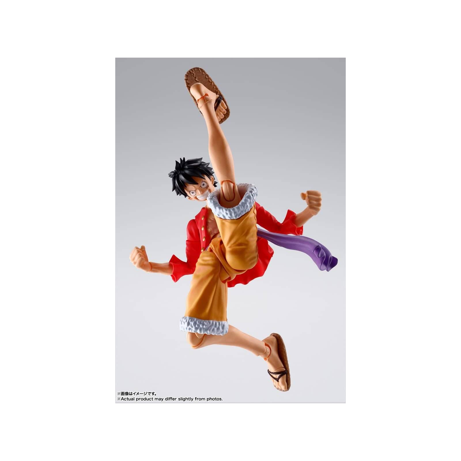 Bandai SH Figuarts One Piece Monkey D Luffy Raid Onigashima