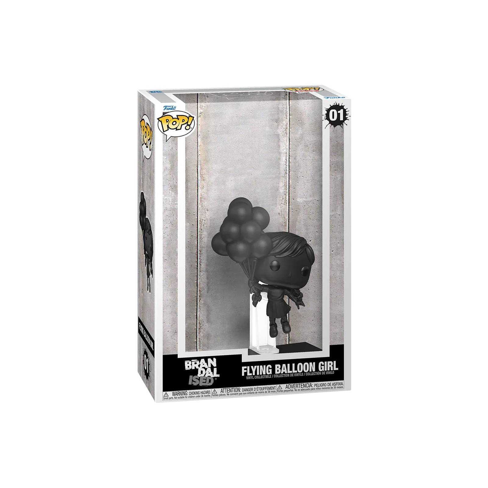 Funko Pop Art Cover Brandalised - Chica del Globo Banksy 01