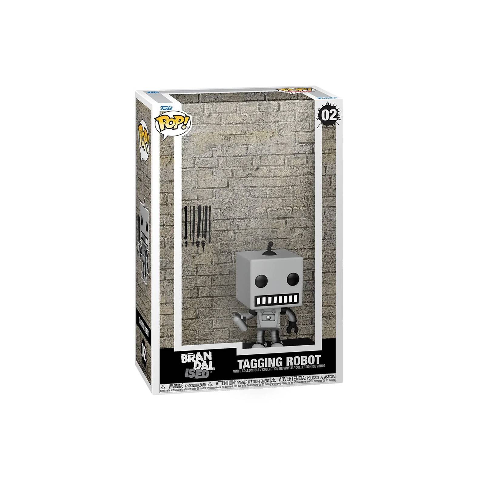Funko Pop Art Cover Brandalised - Robot Por Banksy 02