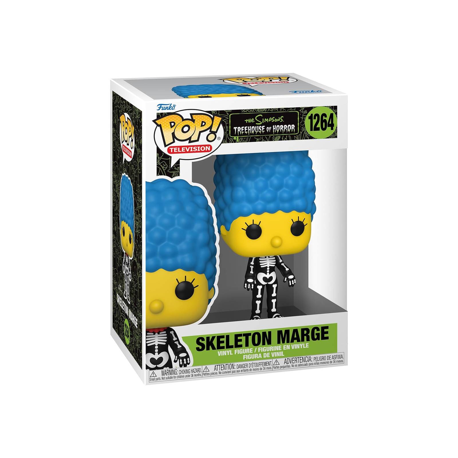 Funko Pop Los Simpsons Treehouse Horror Skeleton Marge 1264
