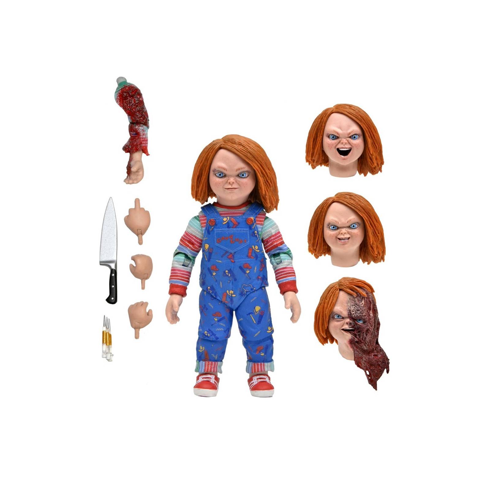 Figura Neca Ultimate Chucky El Muñeco Diabólico 7 Pulgadas