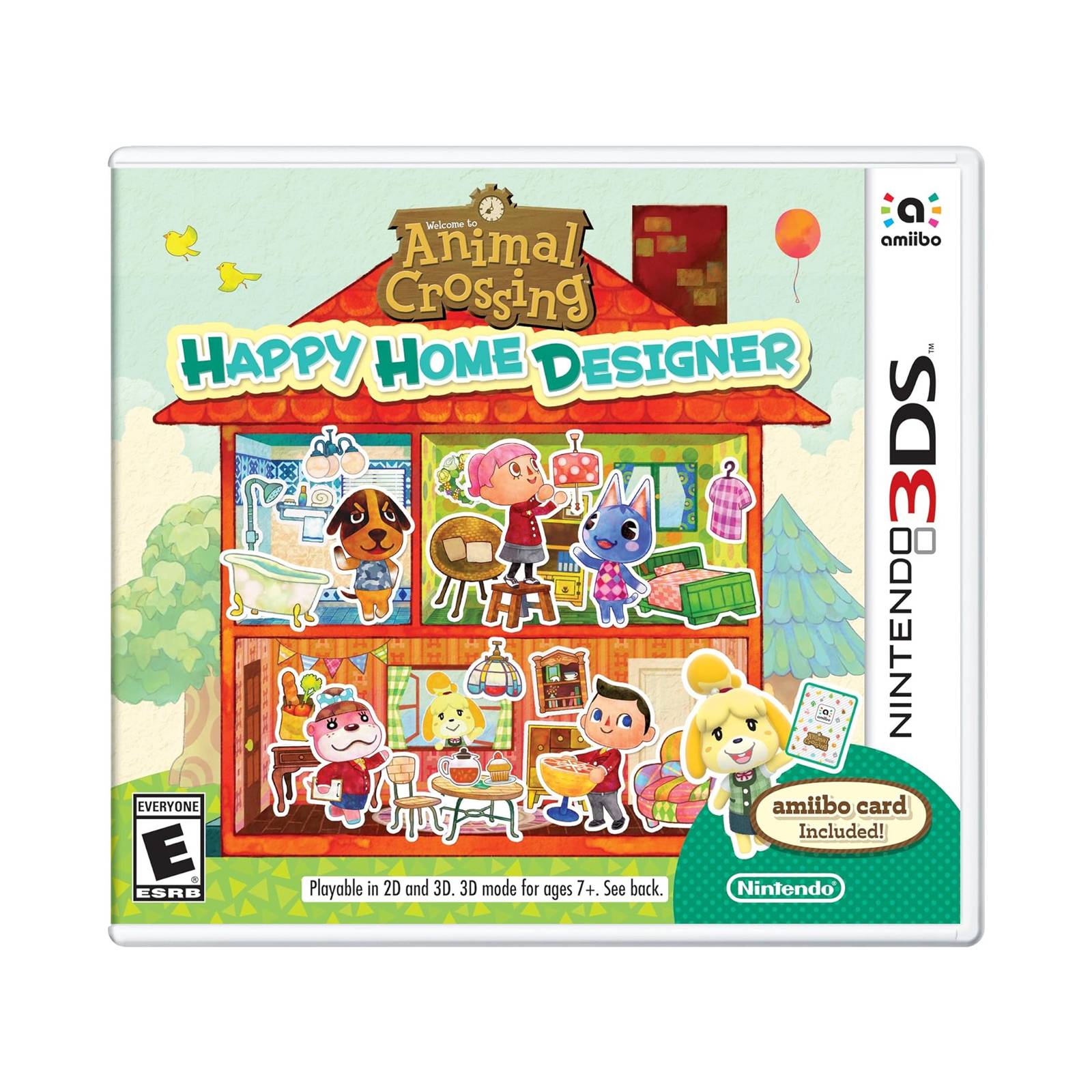 Animal Crossing Happy Home Designer 3ds : Achat occasion | Jeux vidéo Nintendo 3 ans - 4 ans Très bon état Nintendo 3DS