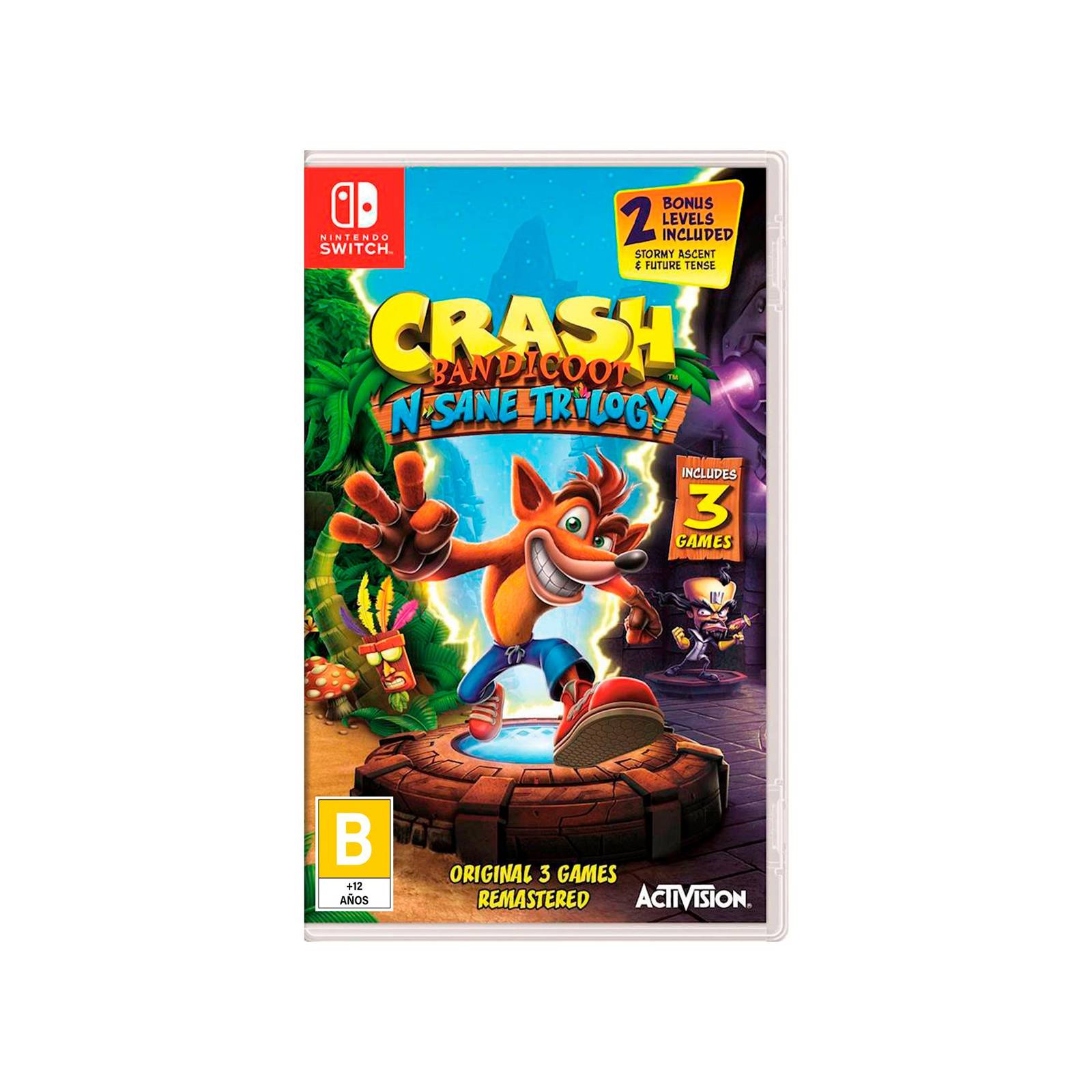 Crash Bandicoot Nsane Trilogy Nintendo Switch