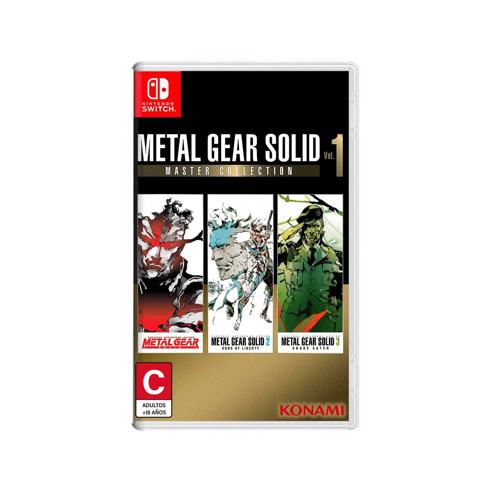 Metal Gear Solid Master Collection Vol 1 Nintendo Switch