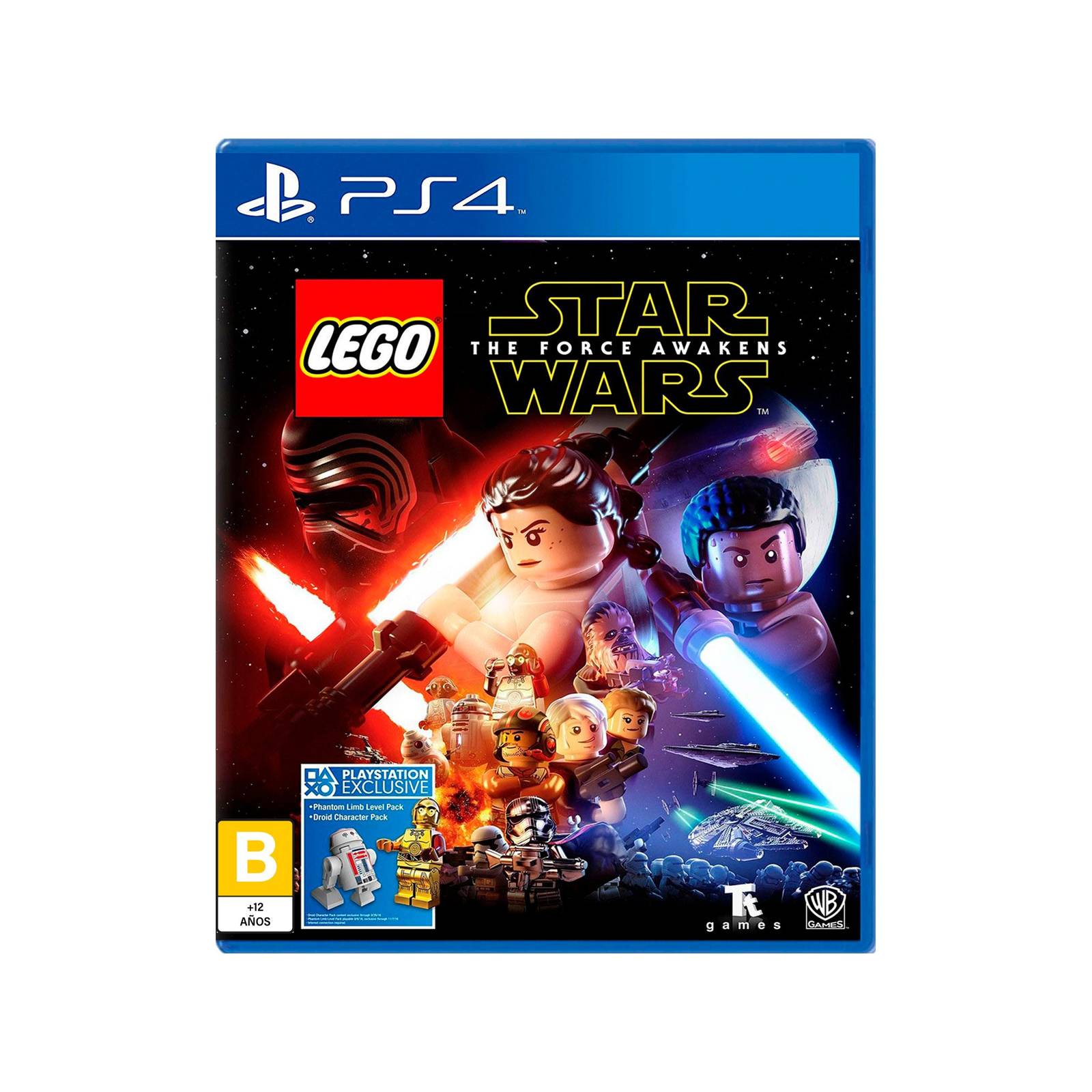 Lego Star Wars The Force Awakening Ps4 Edición Estándar