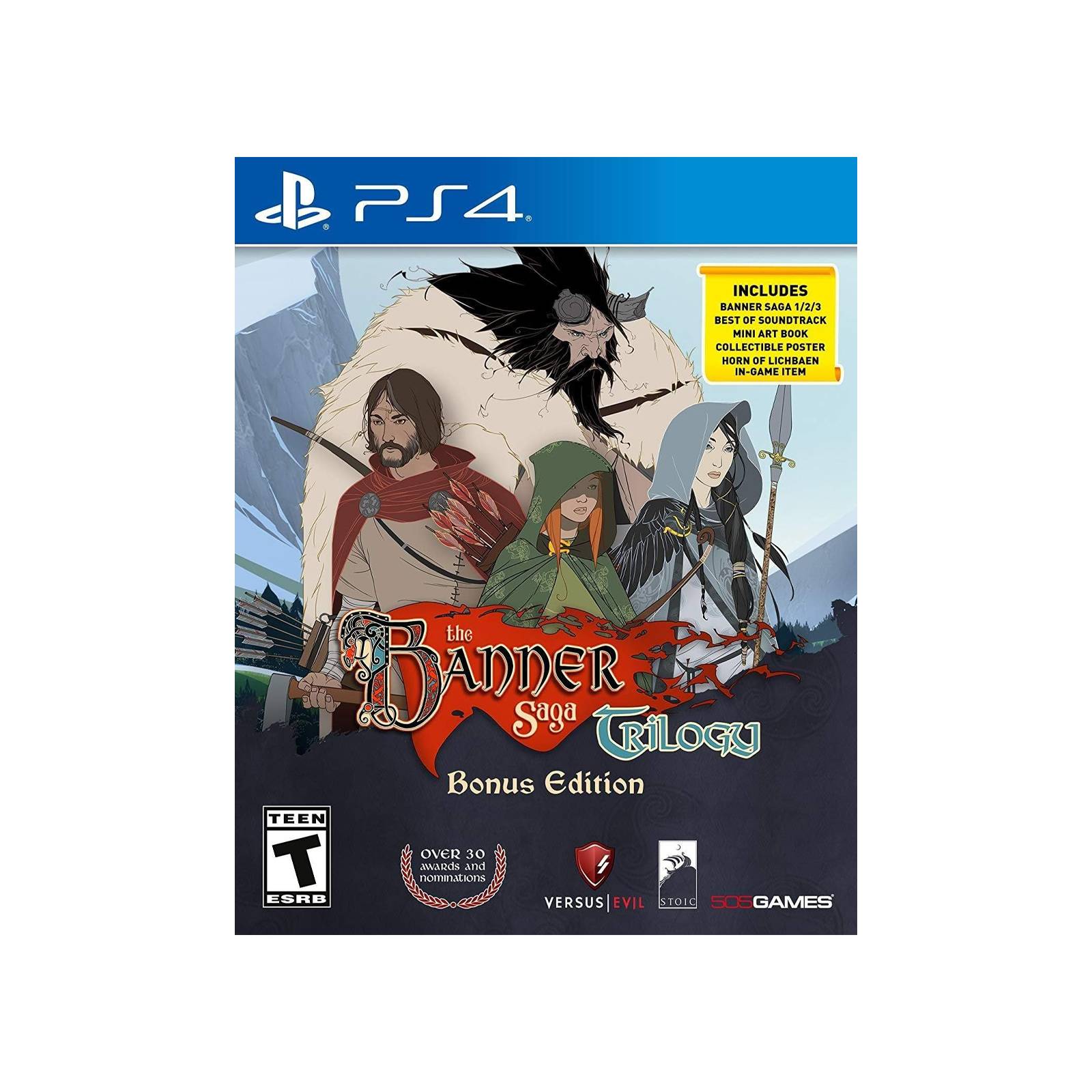 The Banner Saga Trilogy Ps4 Edición Estándar