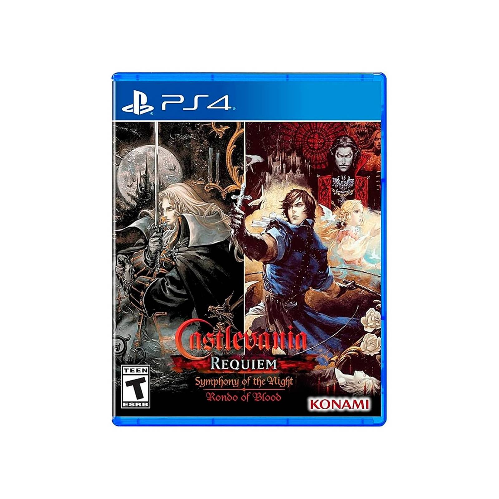 Castlevania Requiem Symphony of the Night Rondo of Blood Ps4