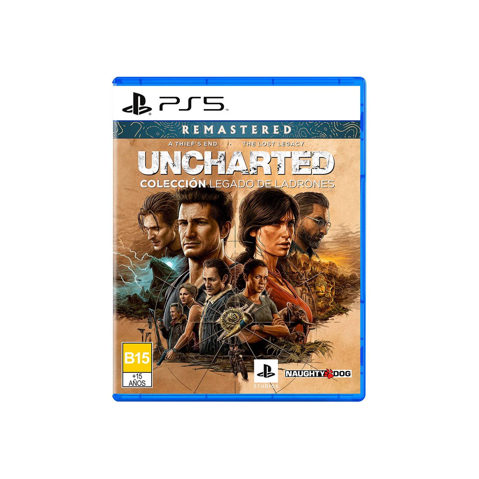 Uncharted Colección Legado De Ladrones Ps5