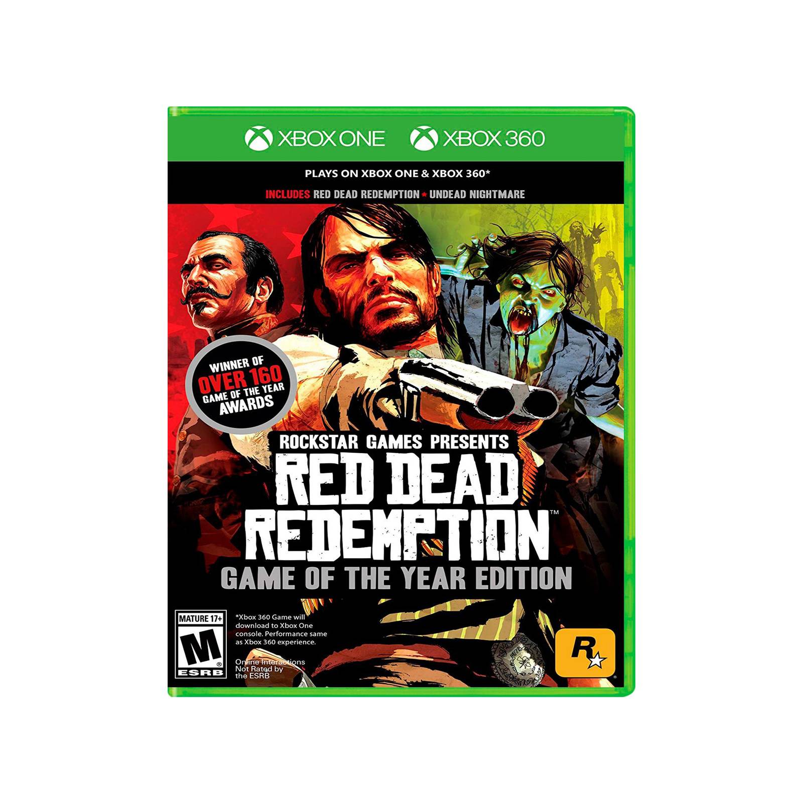 Red Dead Redemption Game of the Year Xbox 360