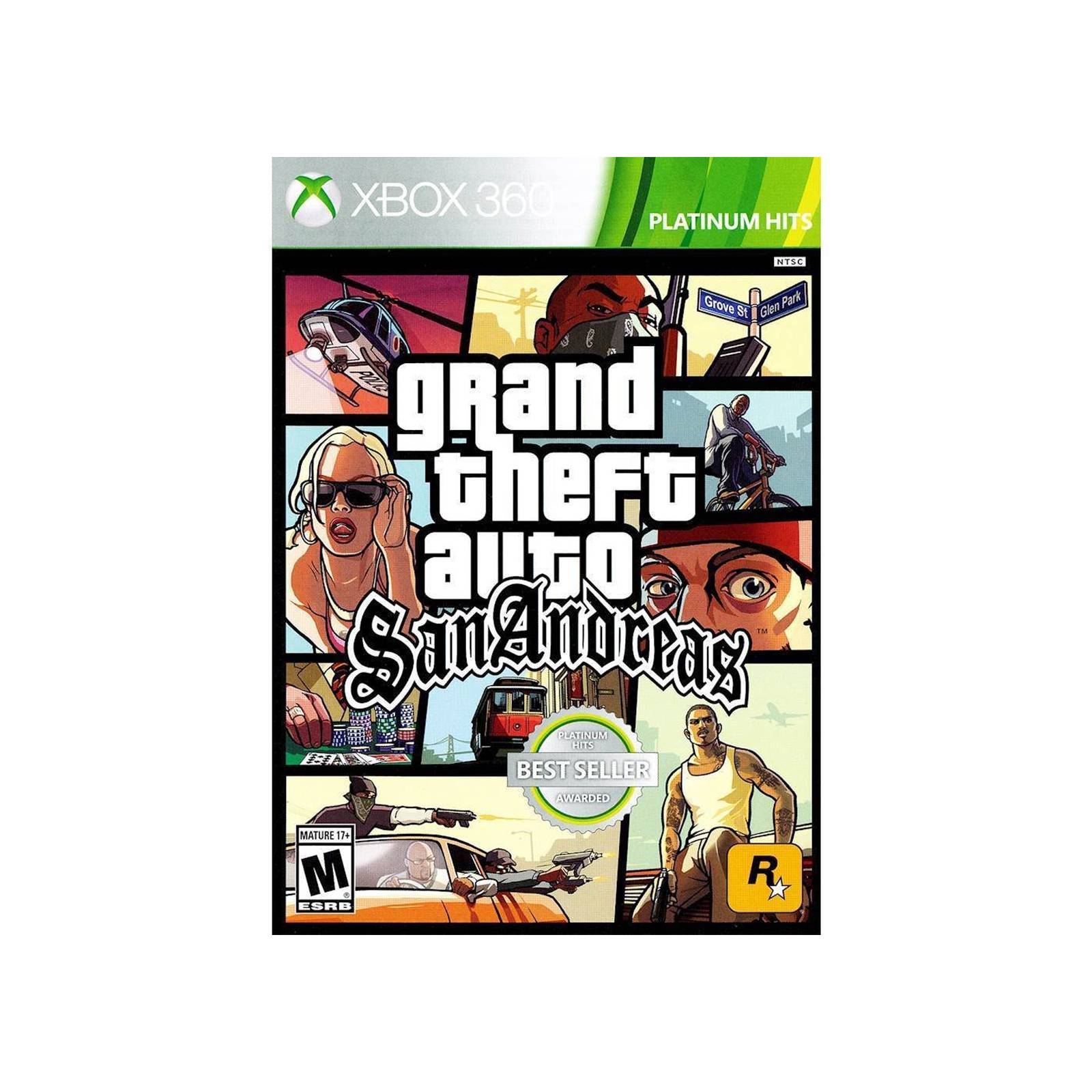 Grand Theft Auto San Andreas Xbox 360 Edición Estándar