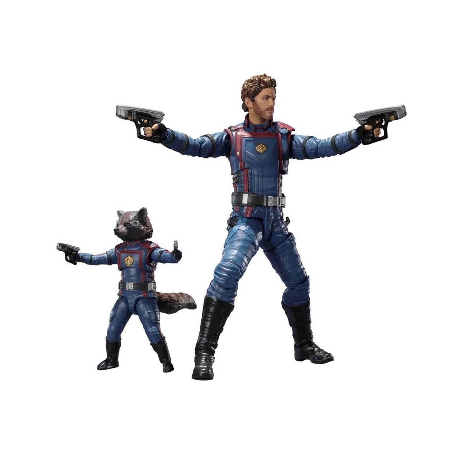 Bandai SH Figuarts Marvel Star Lord & Rocket Raccoon