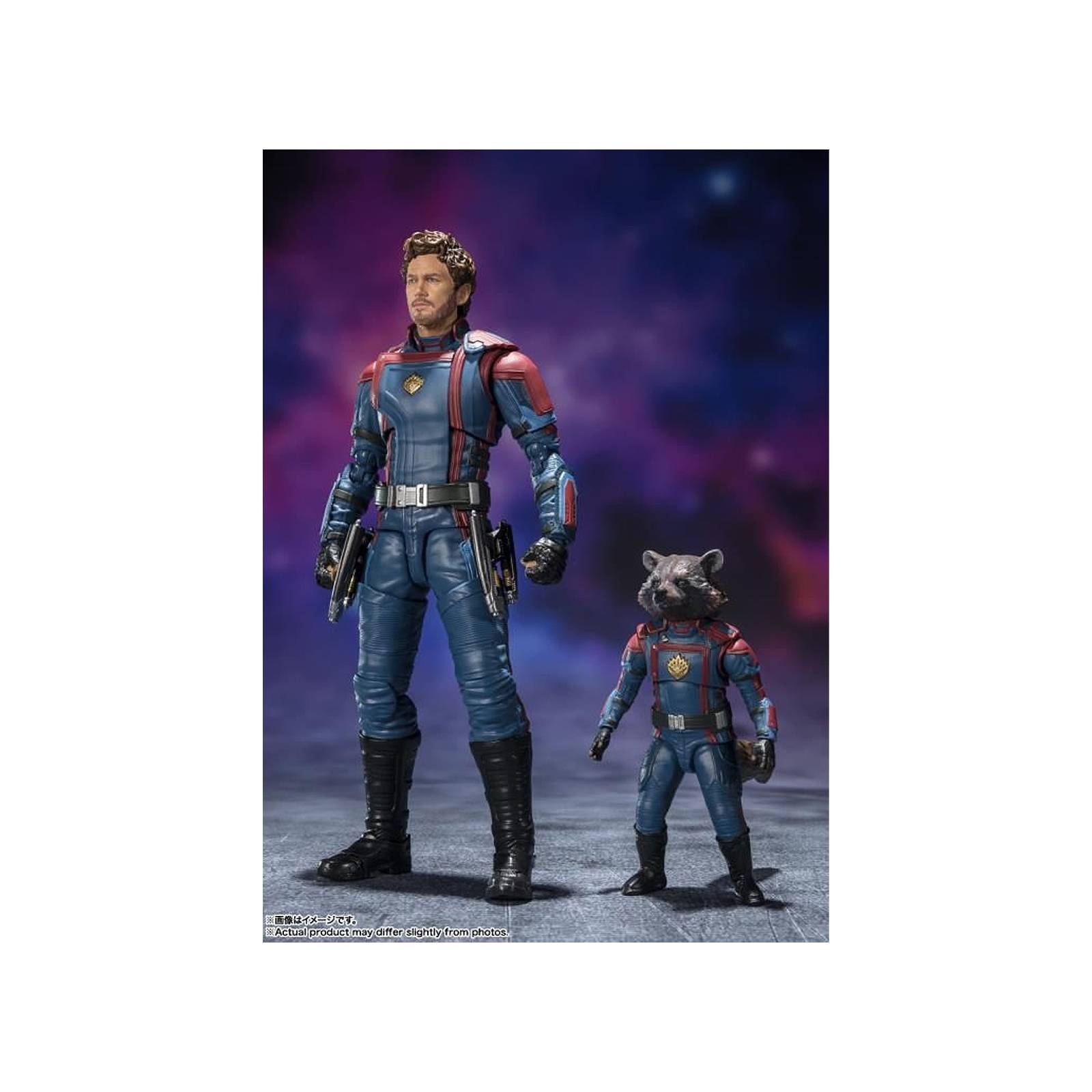 Bandai SH Figuarts Marvel Star Lord & Rocket Raccoon