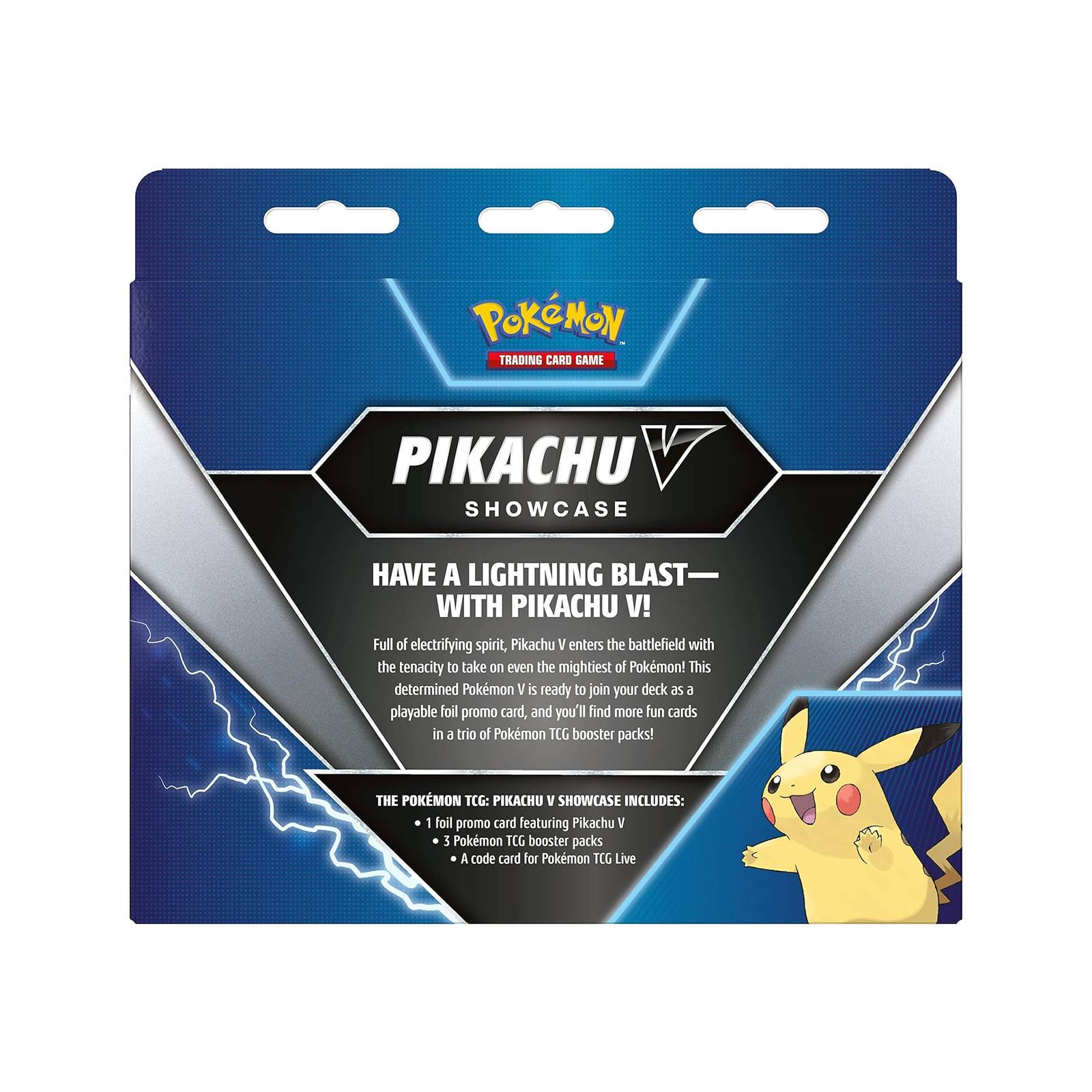 Caja Pokémon TCG: Pikachu V Box Showcase en Inglés