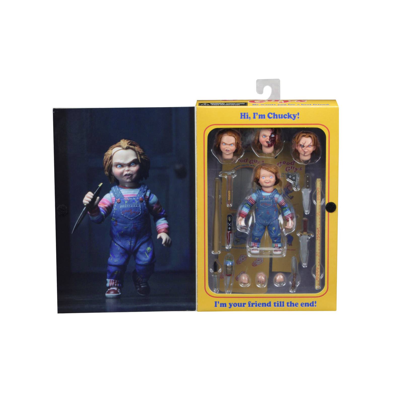 Figura Neca Ultimate - Chucky Good Guys 7 Pulgadas