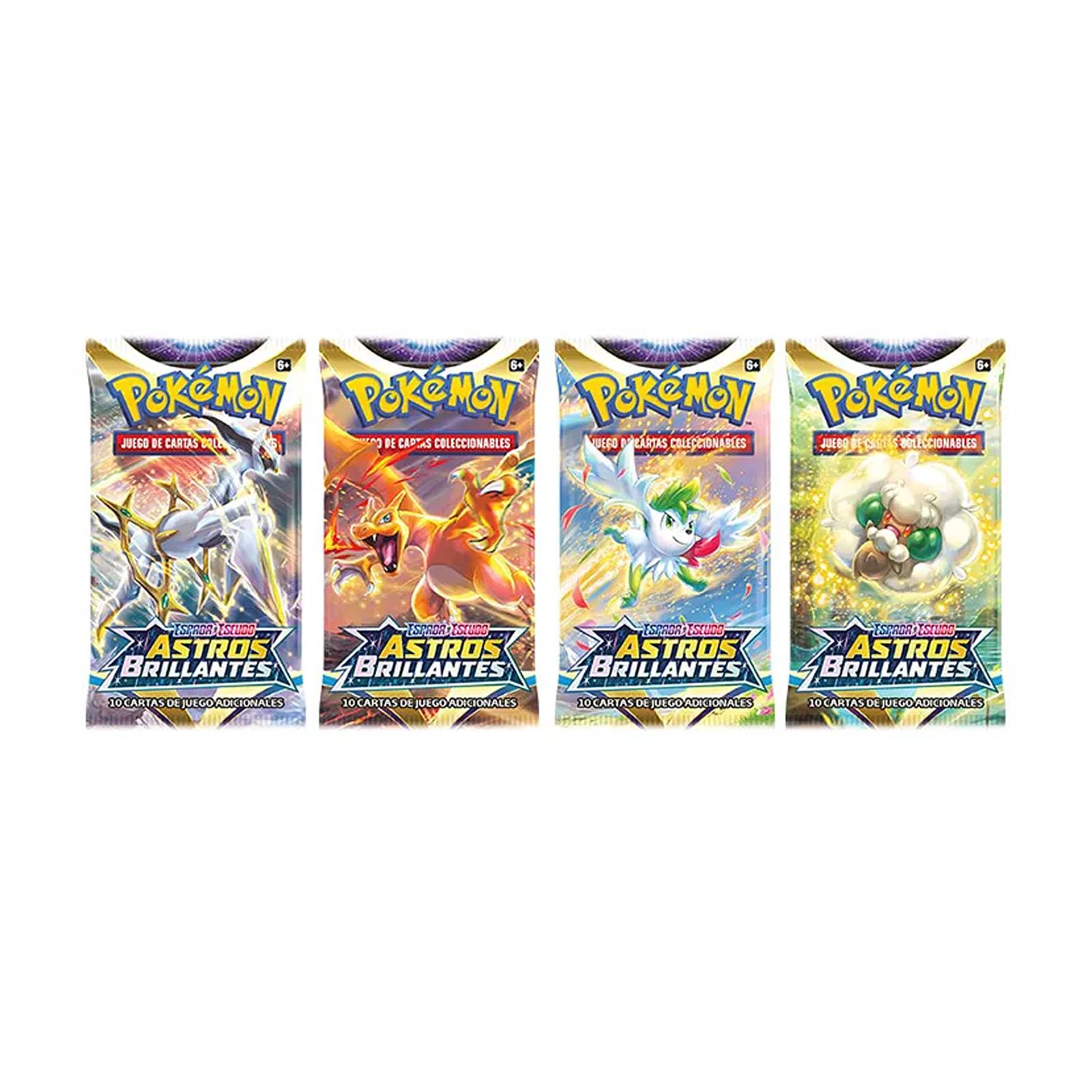 Sobre Pokémon Tcg Espada y Escudo Astros Brillantes Español