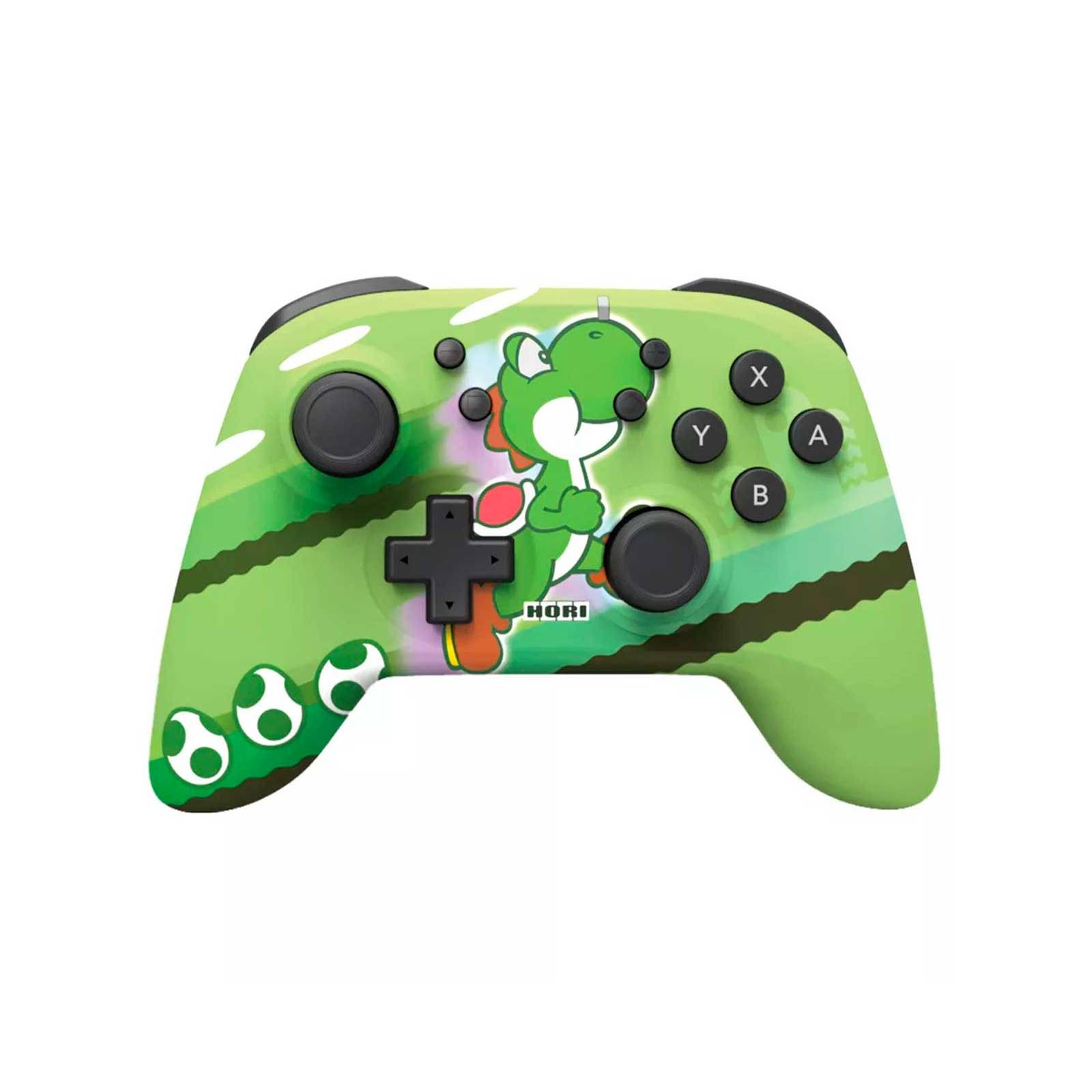 Control Pro Nintendo Switch Inalambrico Horipad Yoshi Verde