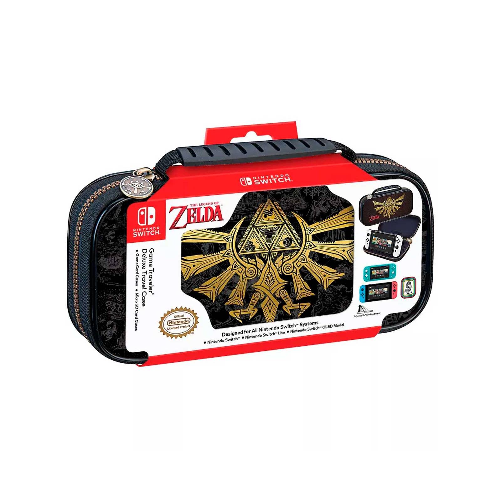 Estuche Nintendo Switch The Legend of Zelda Hyrule Trifuerza